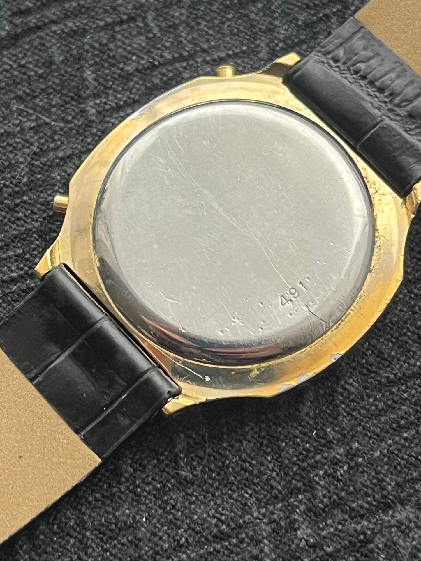 Rotary Digital LCD Gold Plated