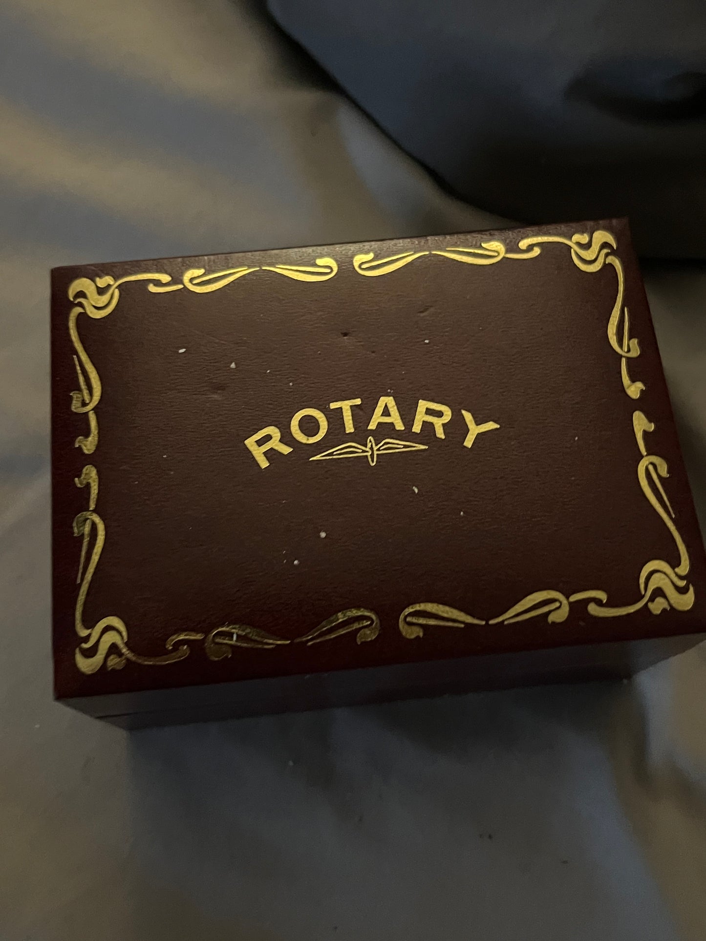 Rotary MoonPhase Tank Swiss Made Boxed