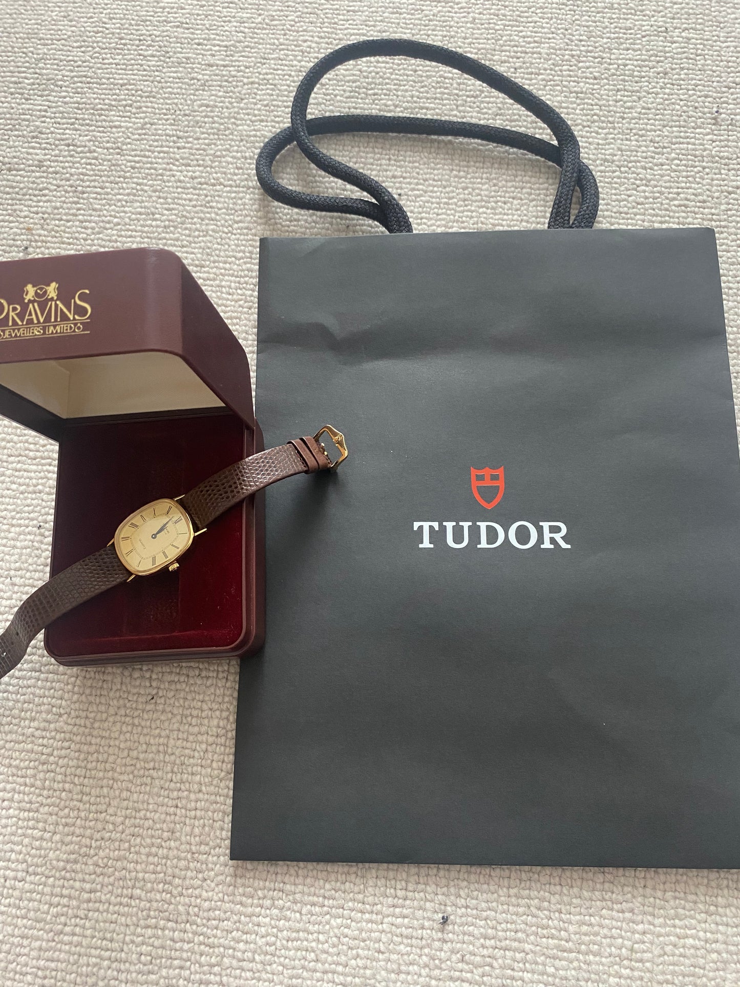 1968 Tudor Ref 9510 Gold Plated Tank