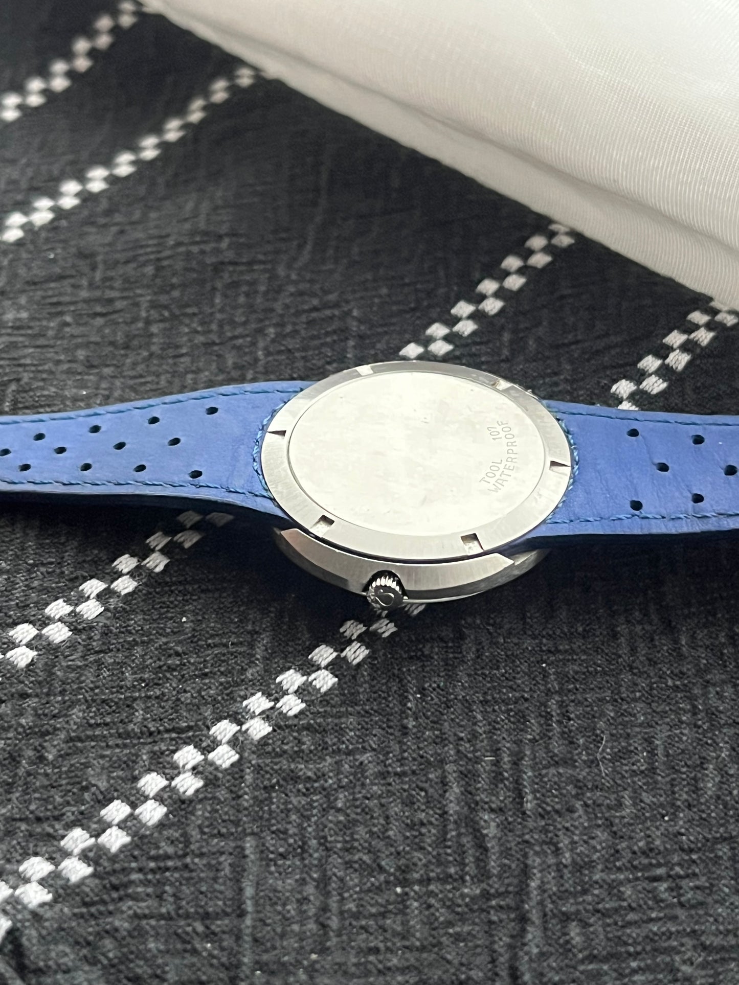 1970’s Omega Geneve Automatic Dynamic Silver-Blue