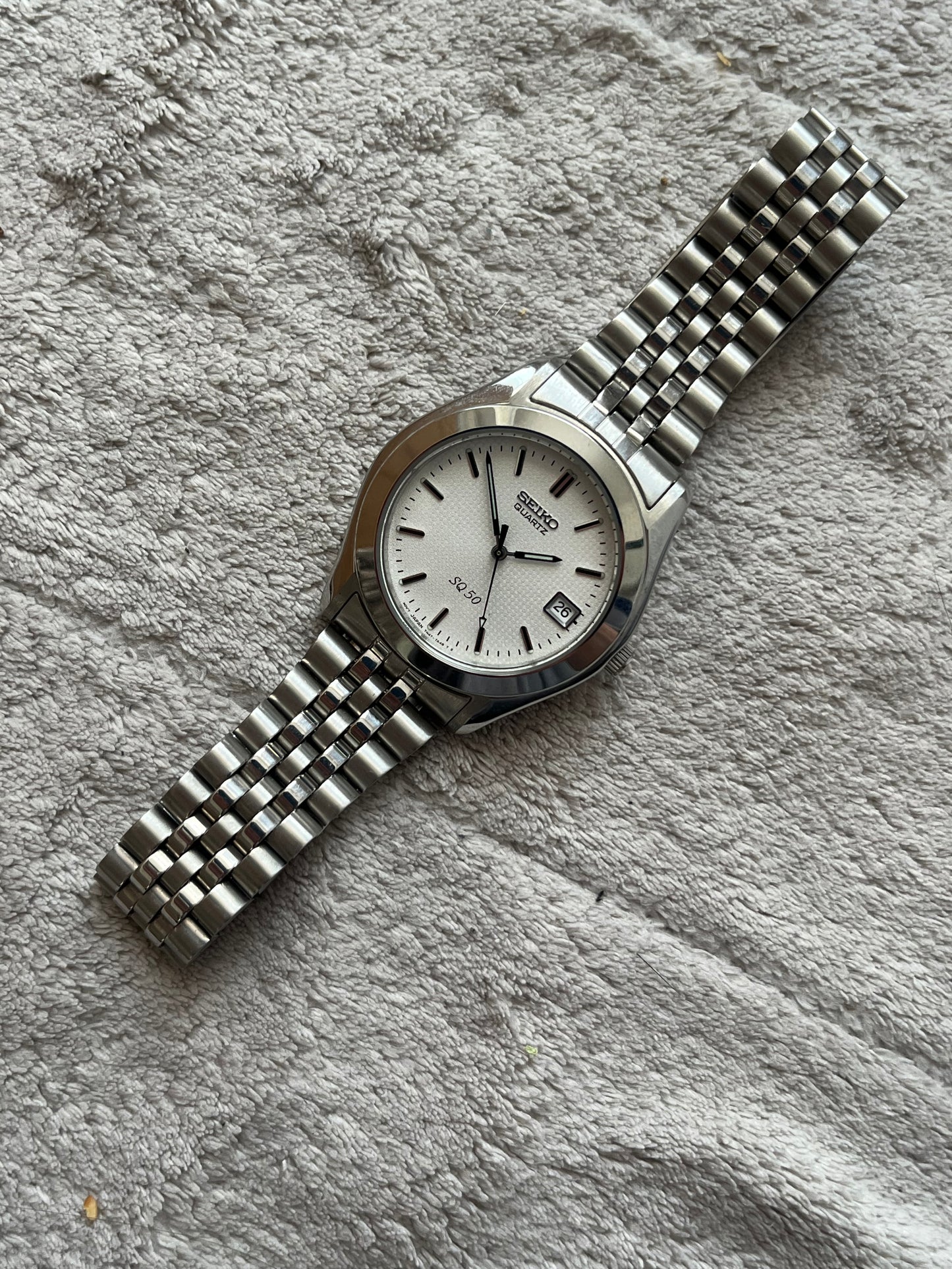 Seiko SQ50 Jubilee Bracelet