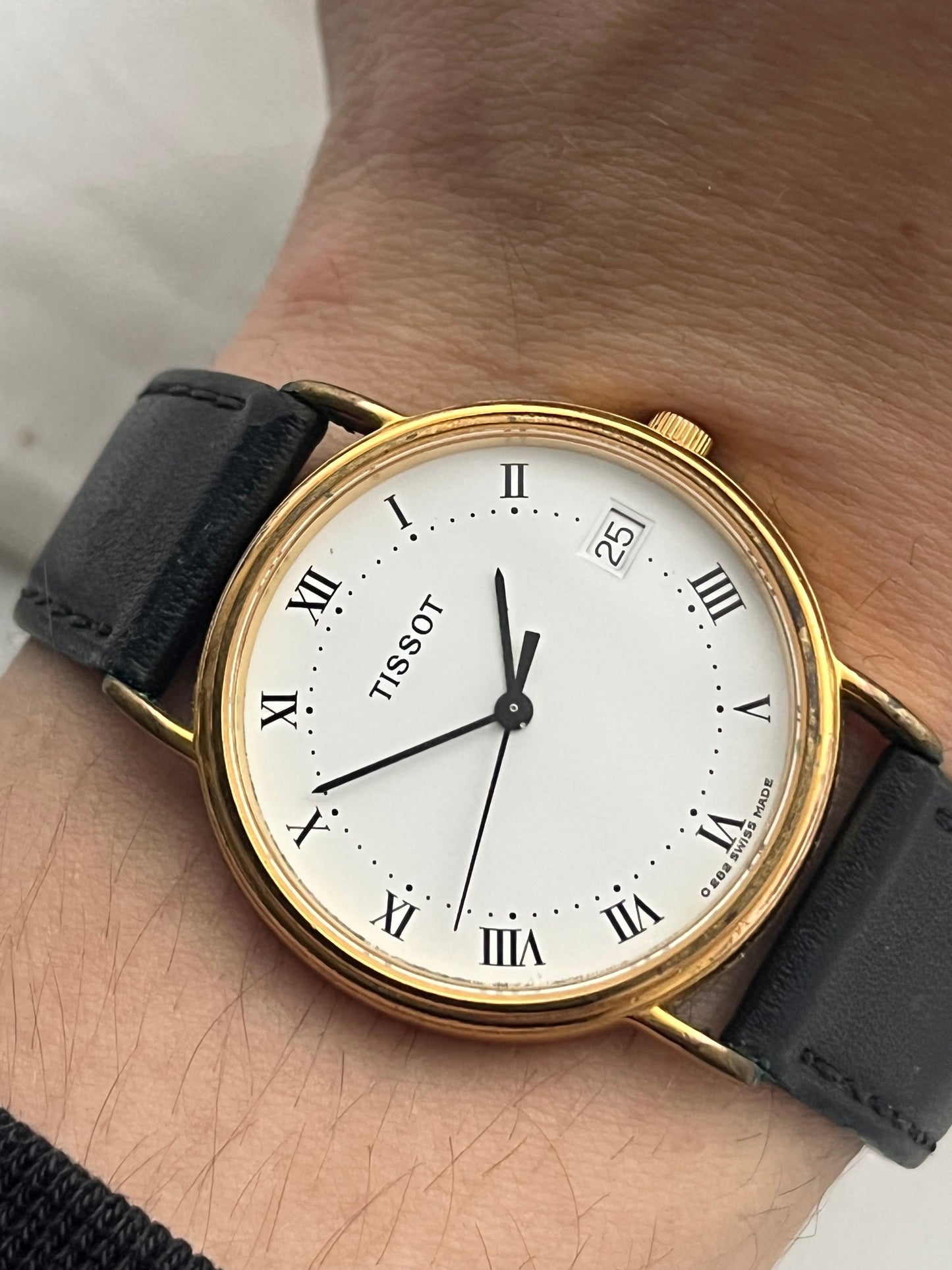 Tissot Gold Plated Dress Watch C282K