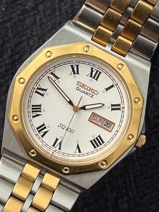 Seiko Royal Oak  White Roman Numeral Dial