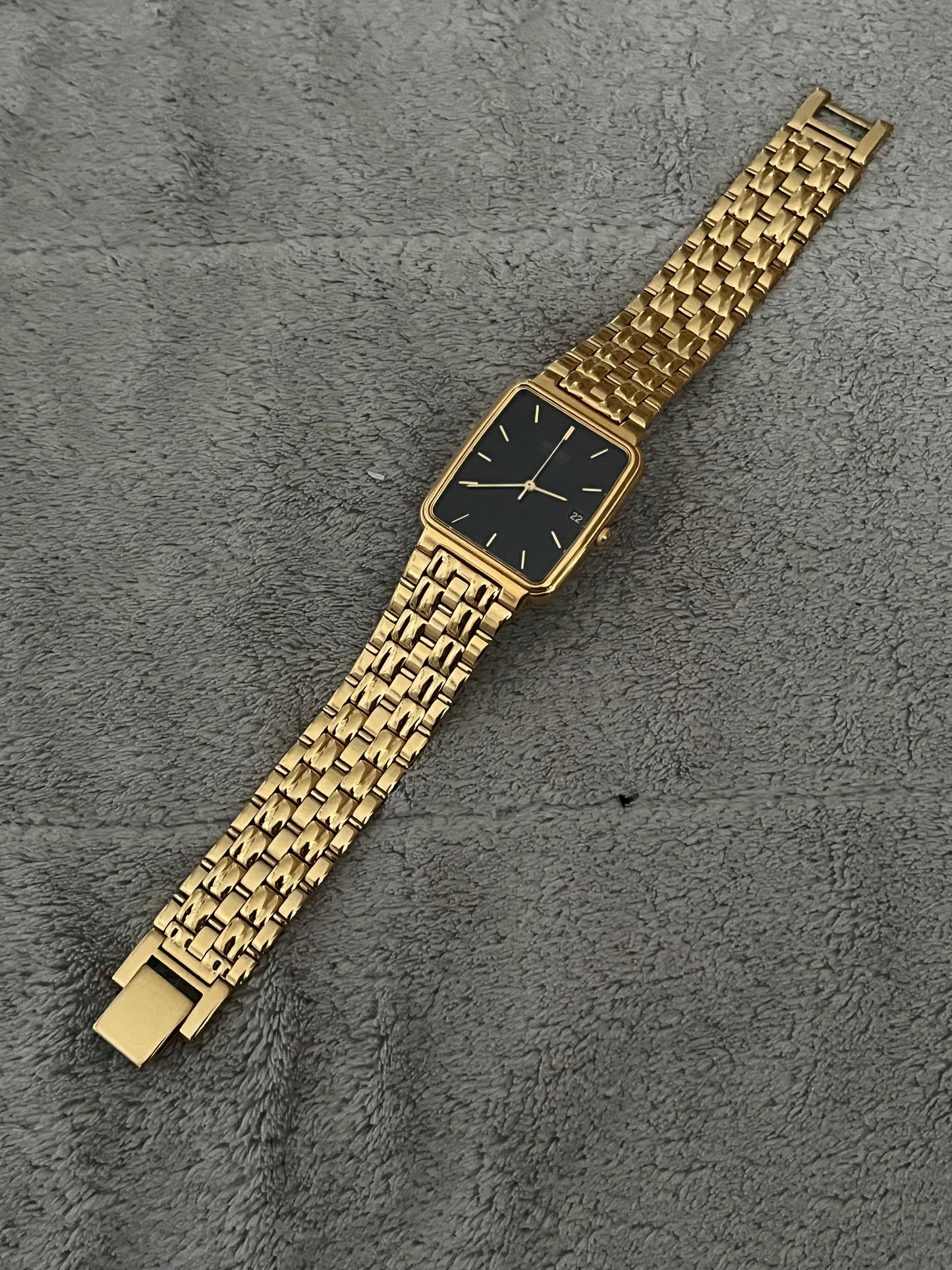 Seiko Tank Gold Plated 7N22-5091