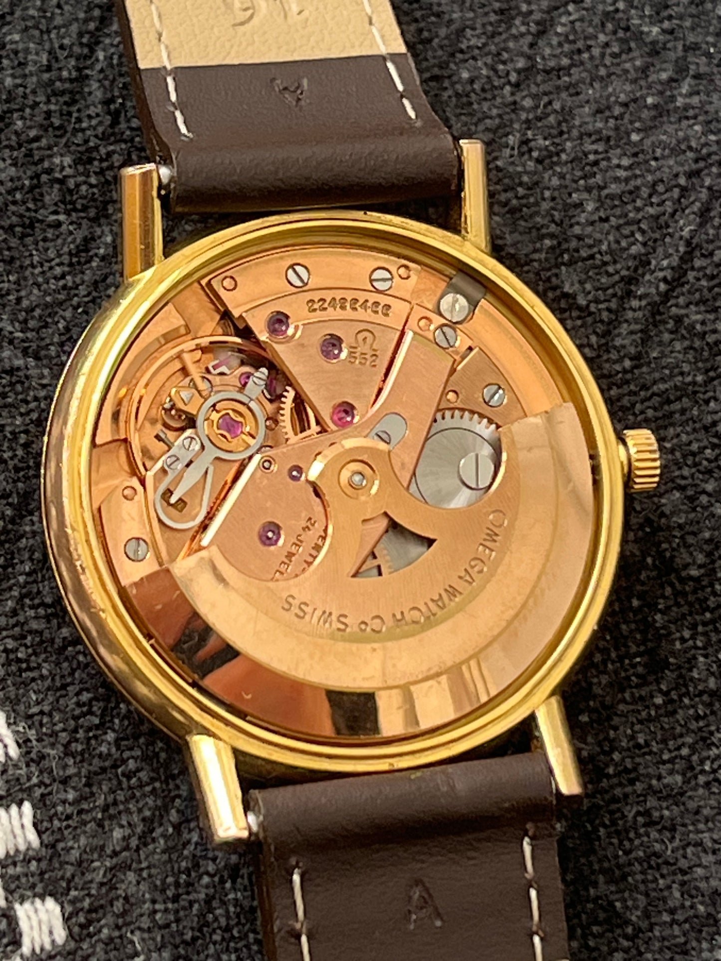 Omega Automatic Linen Dial