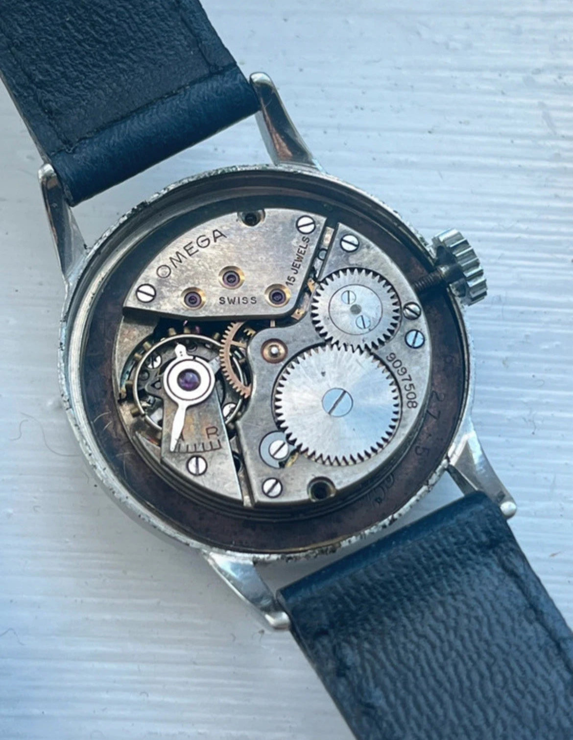 1943 Omega WW2 Era Mechanical Watch