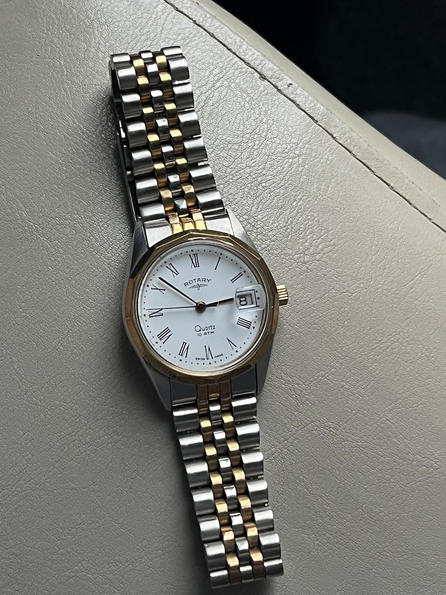 Rotary DateJust Gold-Silver Swiss Made