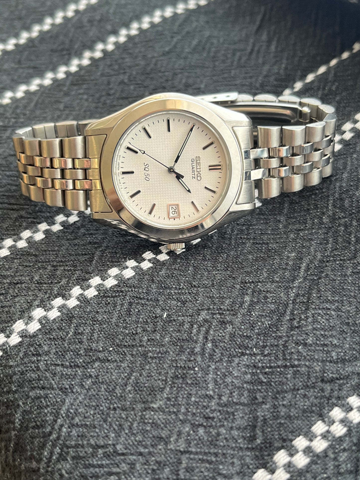 Seiko SQ50 Jubilee Bracelet