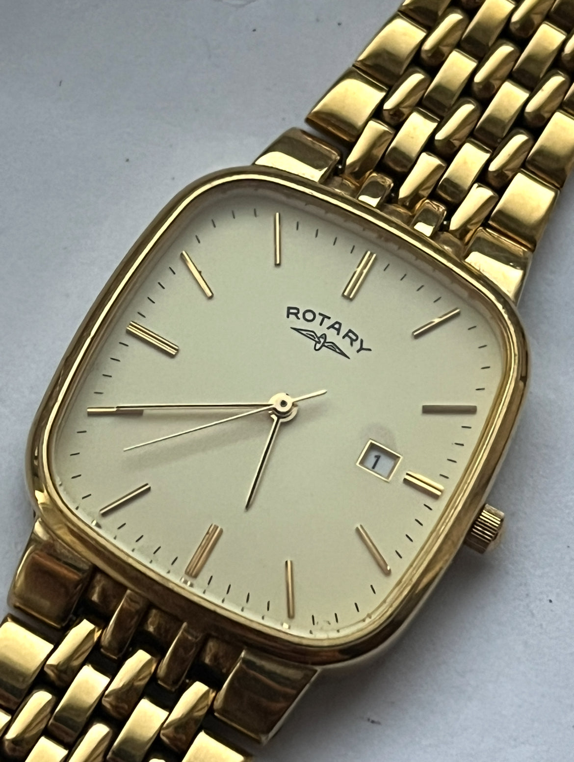 Rotary Tank Classic 4572 Gold Plated