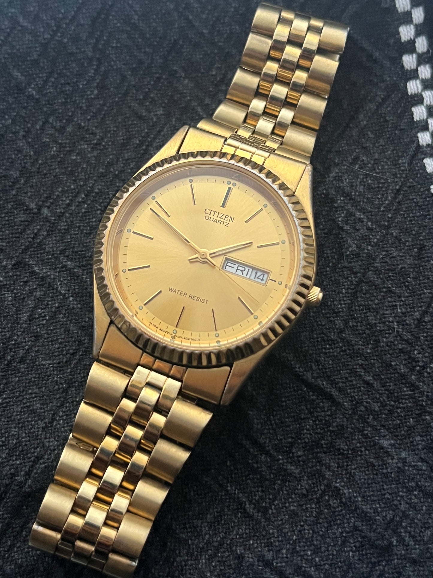 Citizen Presidential Day Date Gold Plated