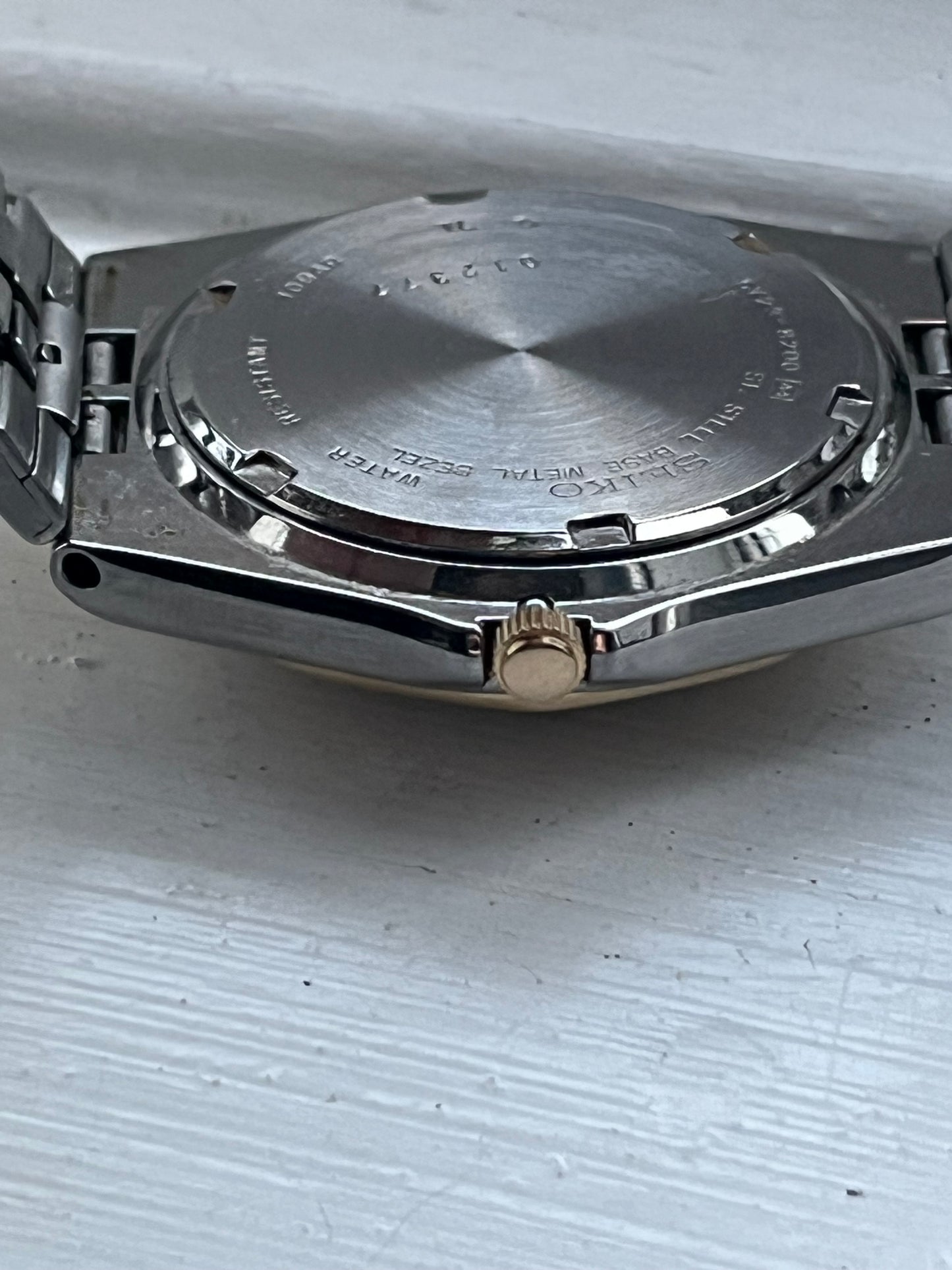 Seiko Royal Oak  White Roman Numeral Dial