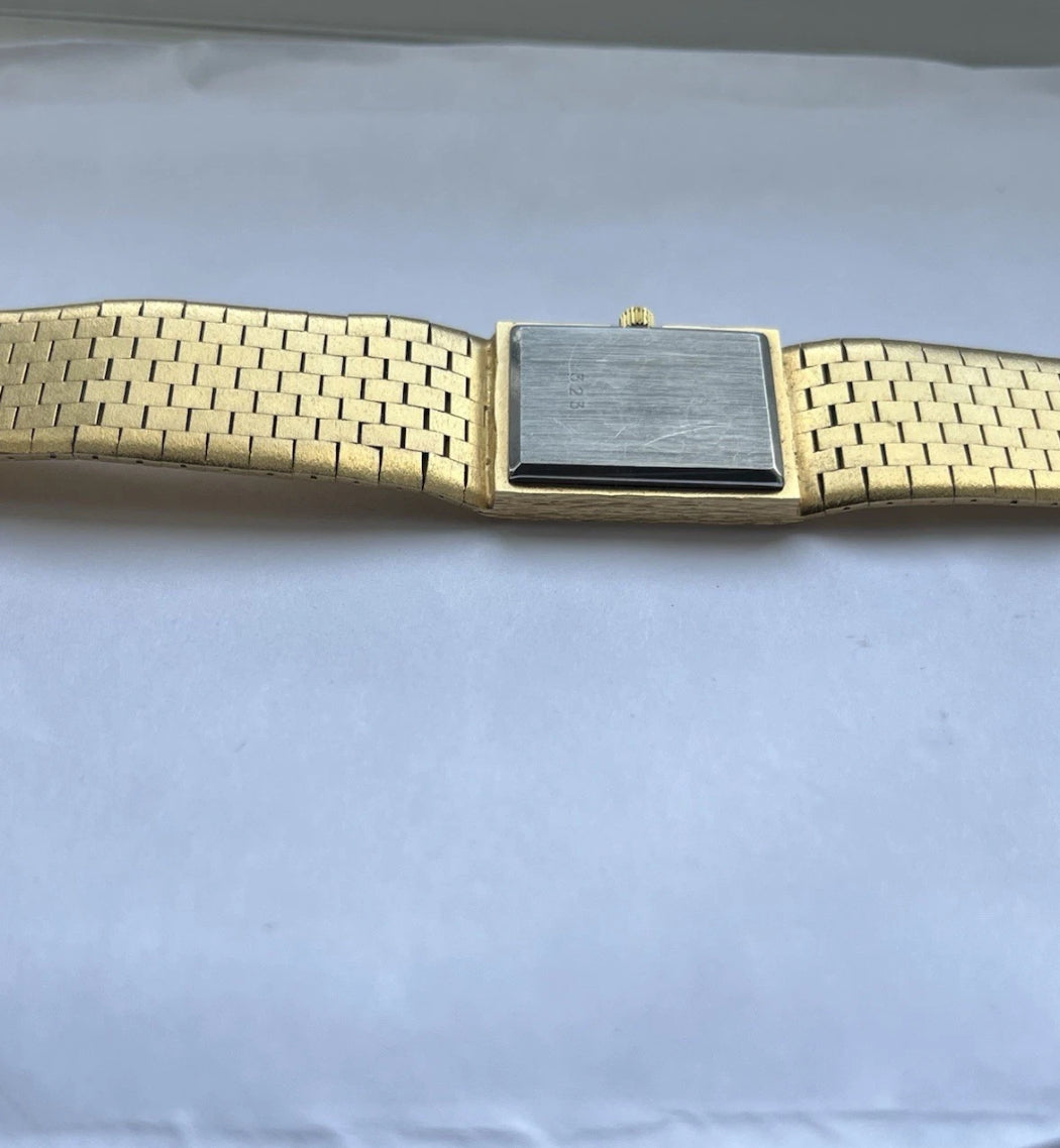 Rotary Tiger Eye 1970s BarkEffect Mechanical Watch