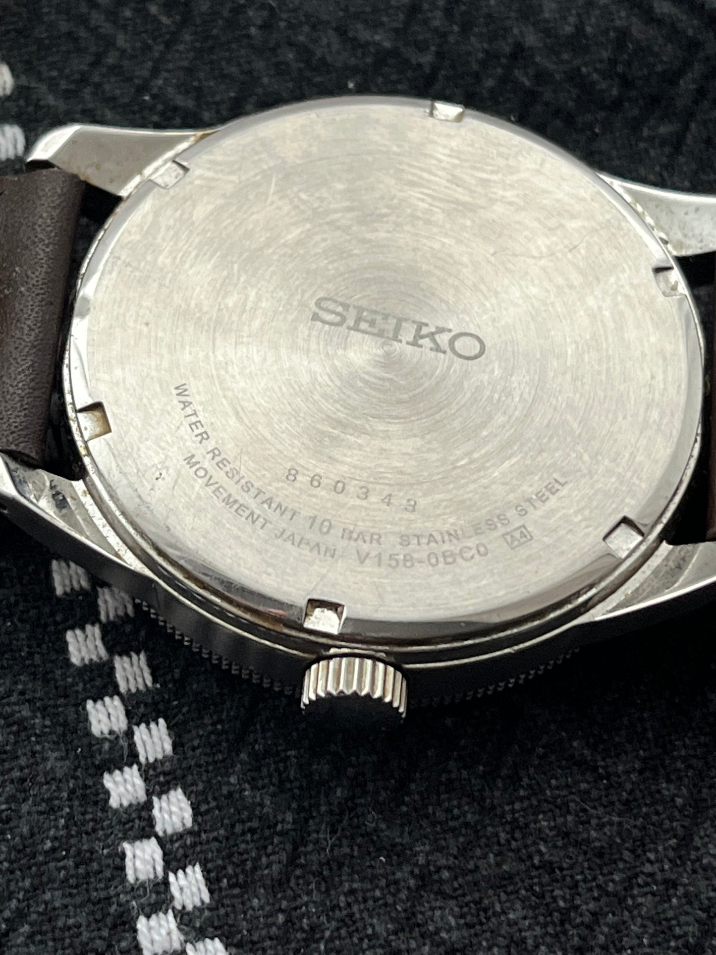 Seiko Solar Day Date Military