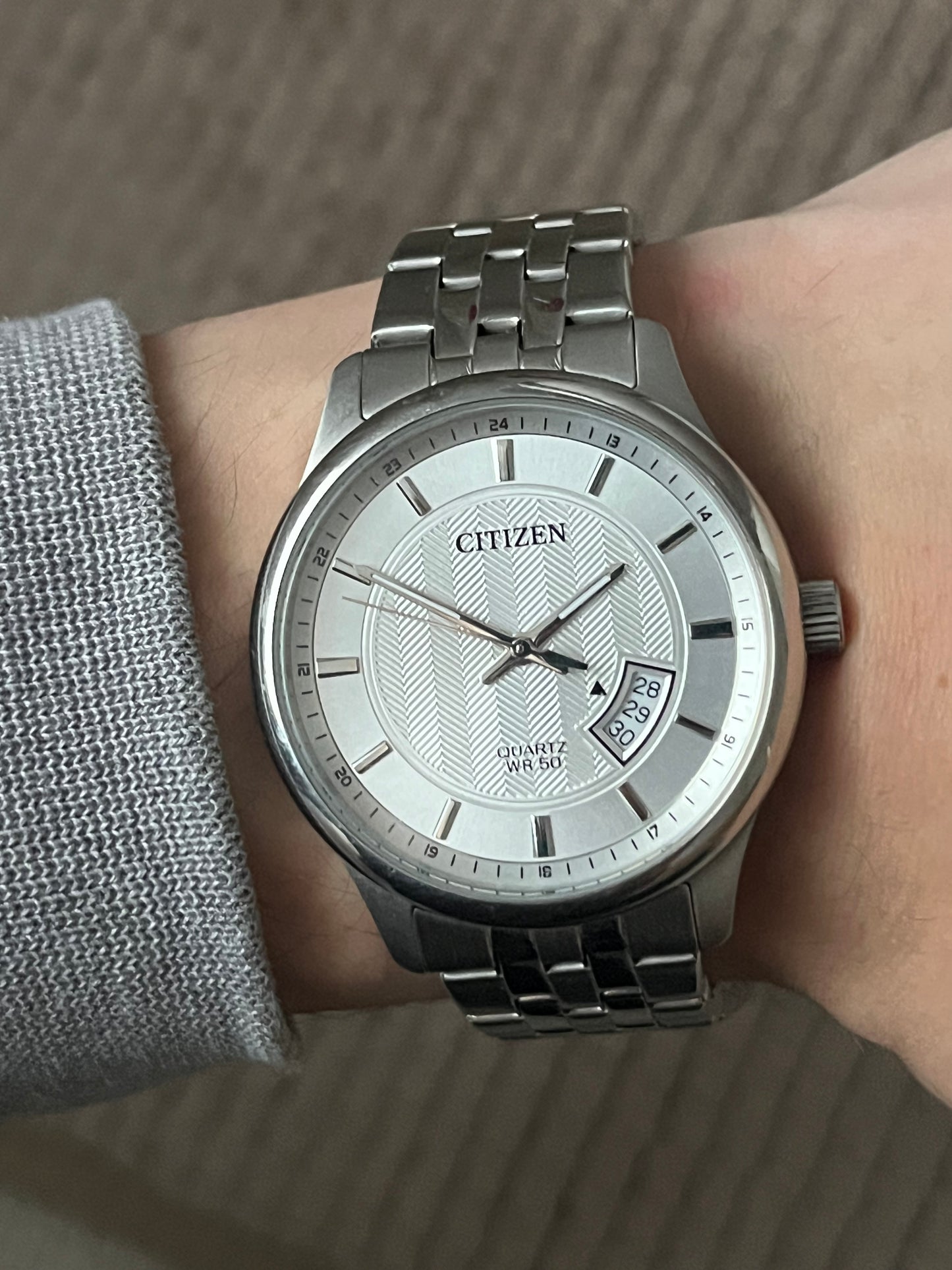 Citizen 50M 1112 Silver