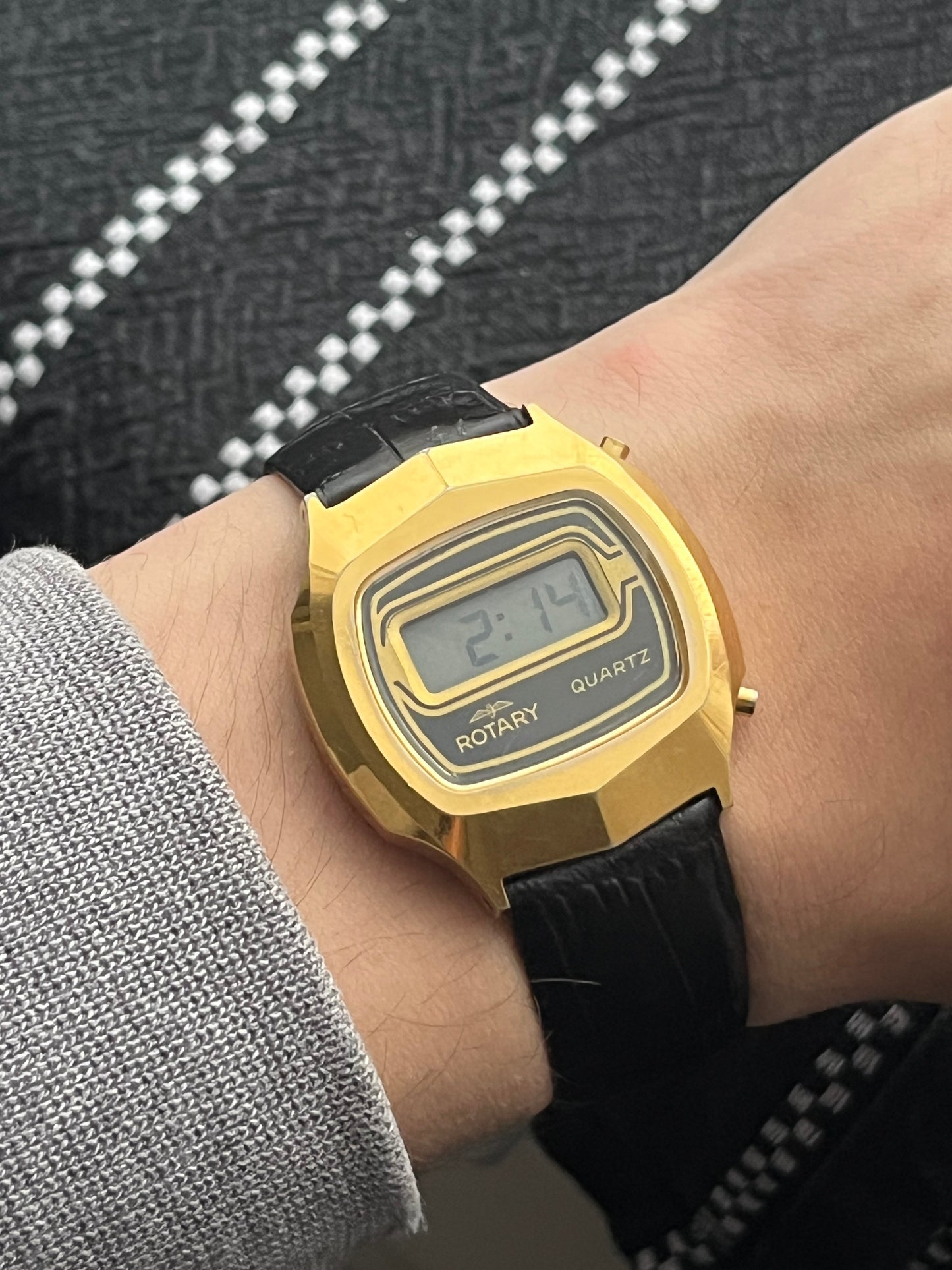 Rotary Digital LCD Gold Plated