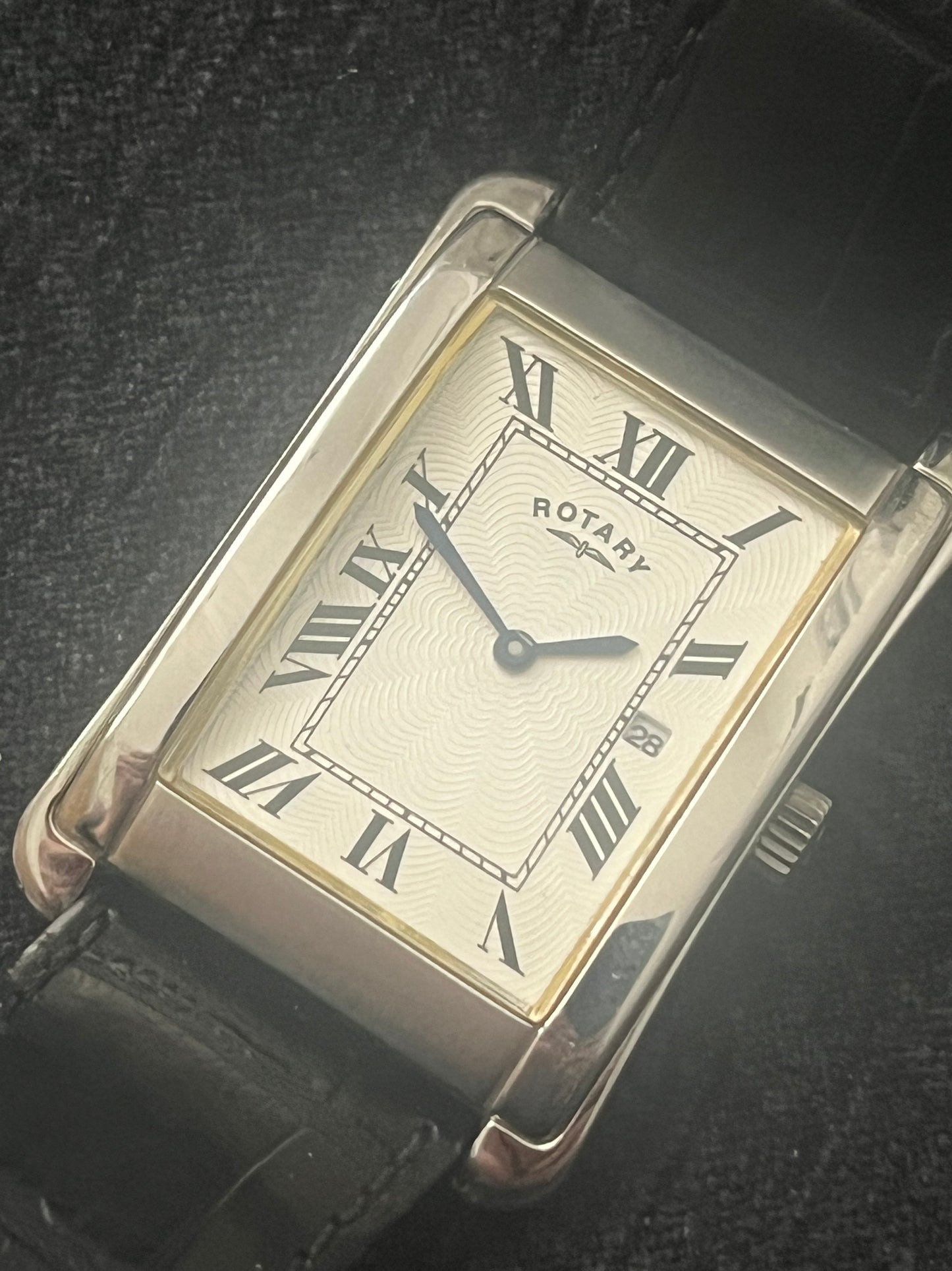 Rotary Tank Savannah Silver Roman Numeral