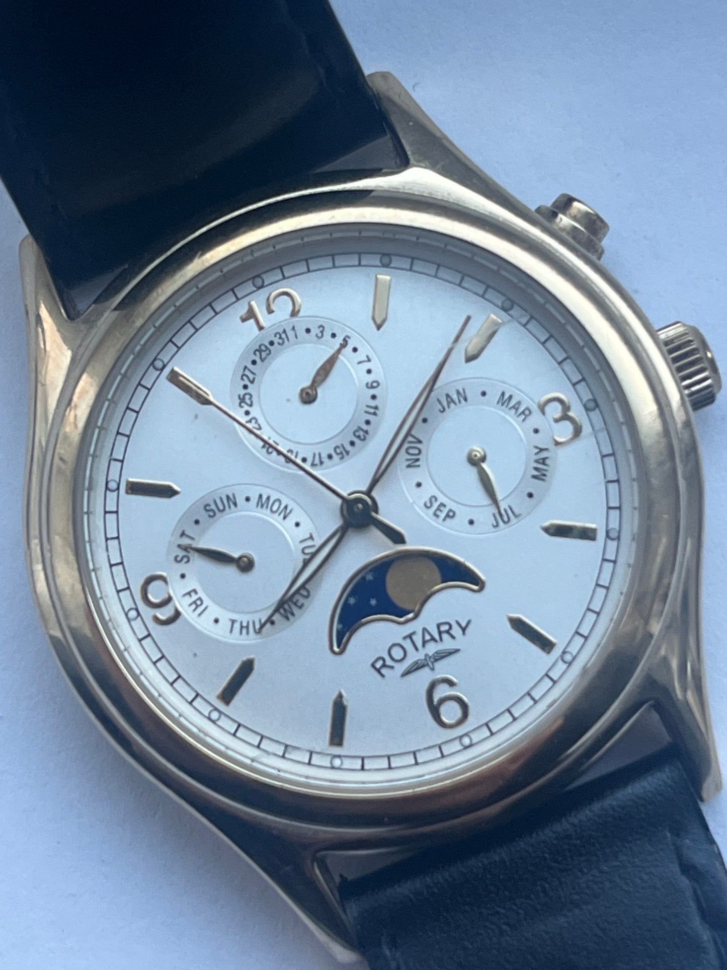 Rotary MoonPhase Triple Date From 1990