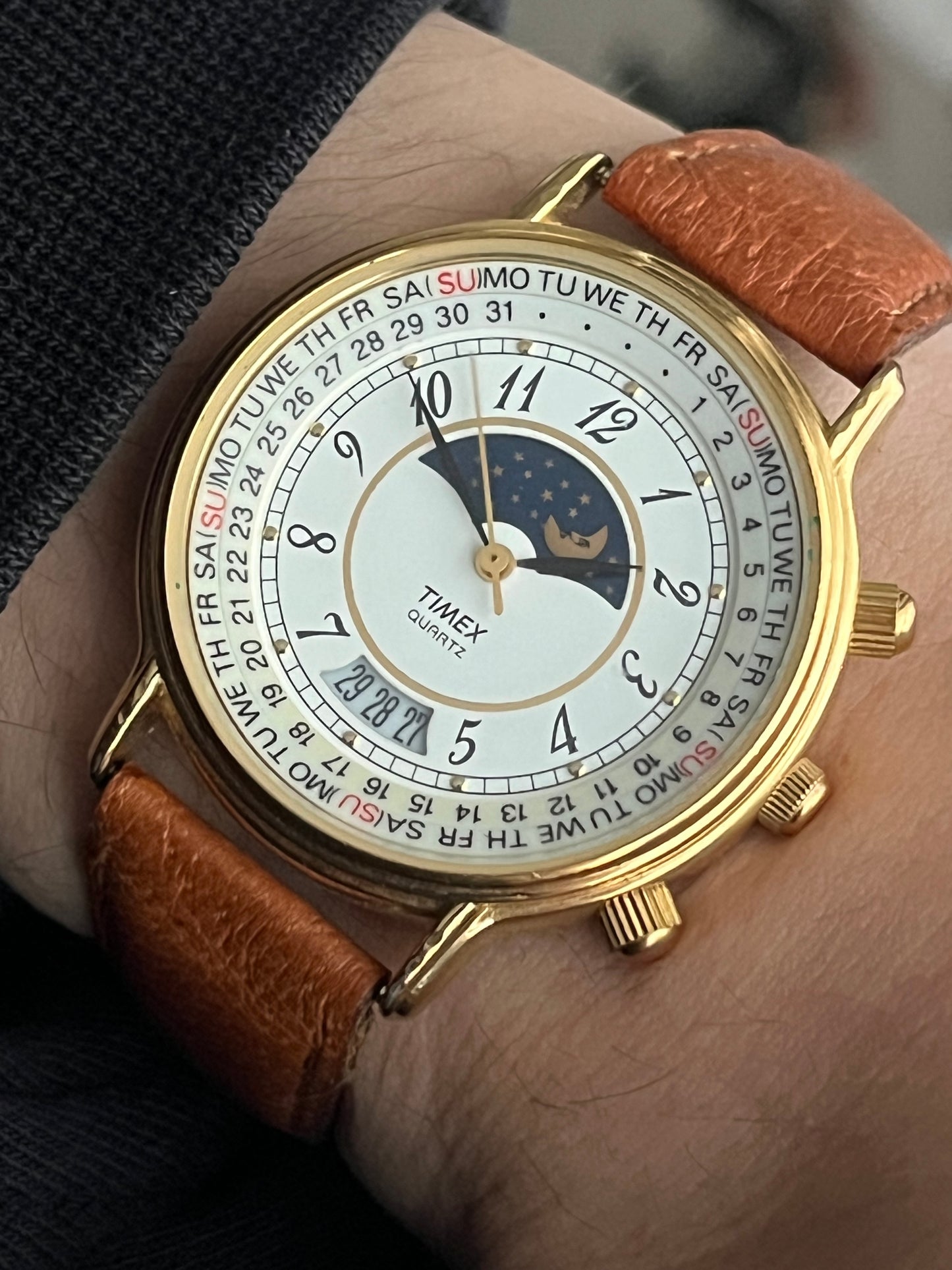 Timex MoonPhase Day Date
