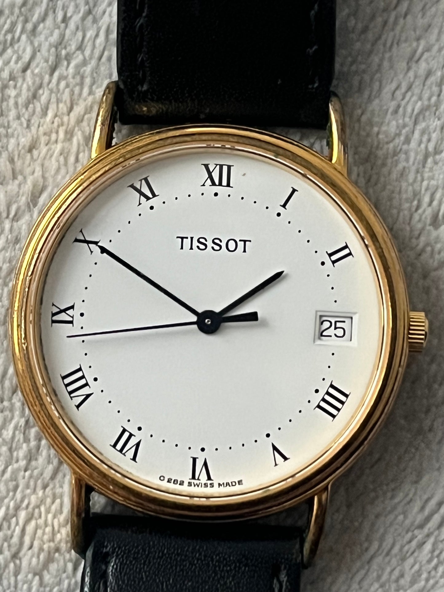 Tissot Gold Plated Dress Watch C282K