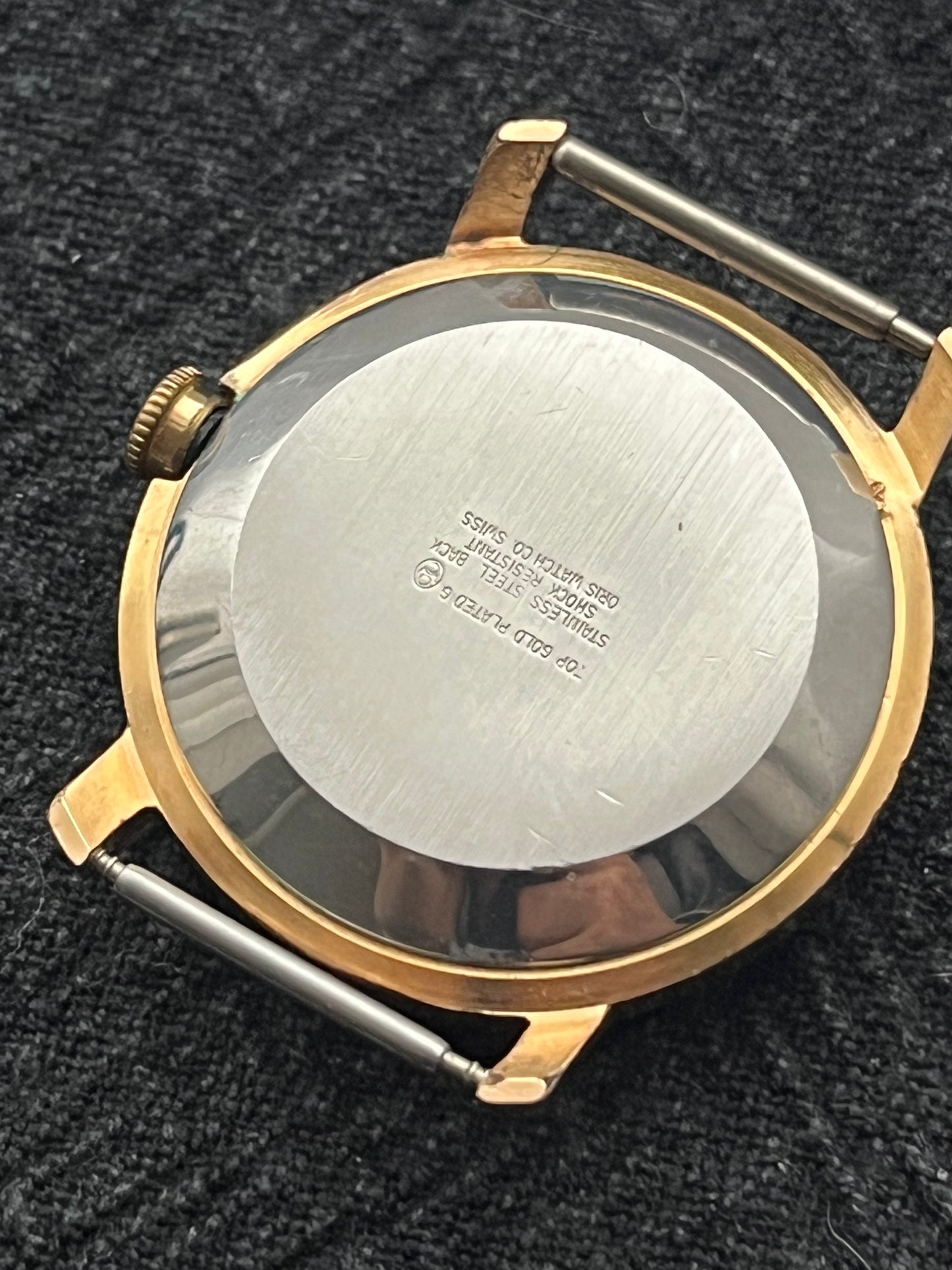 Oris Mechanical Easy Reader Gold Plated