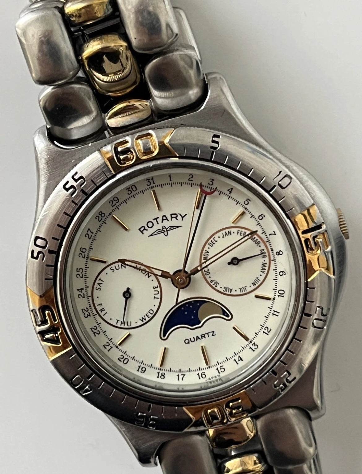 Rotary MoonPhase Triple Date From 1990