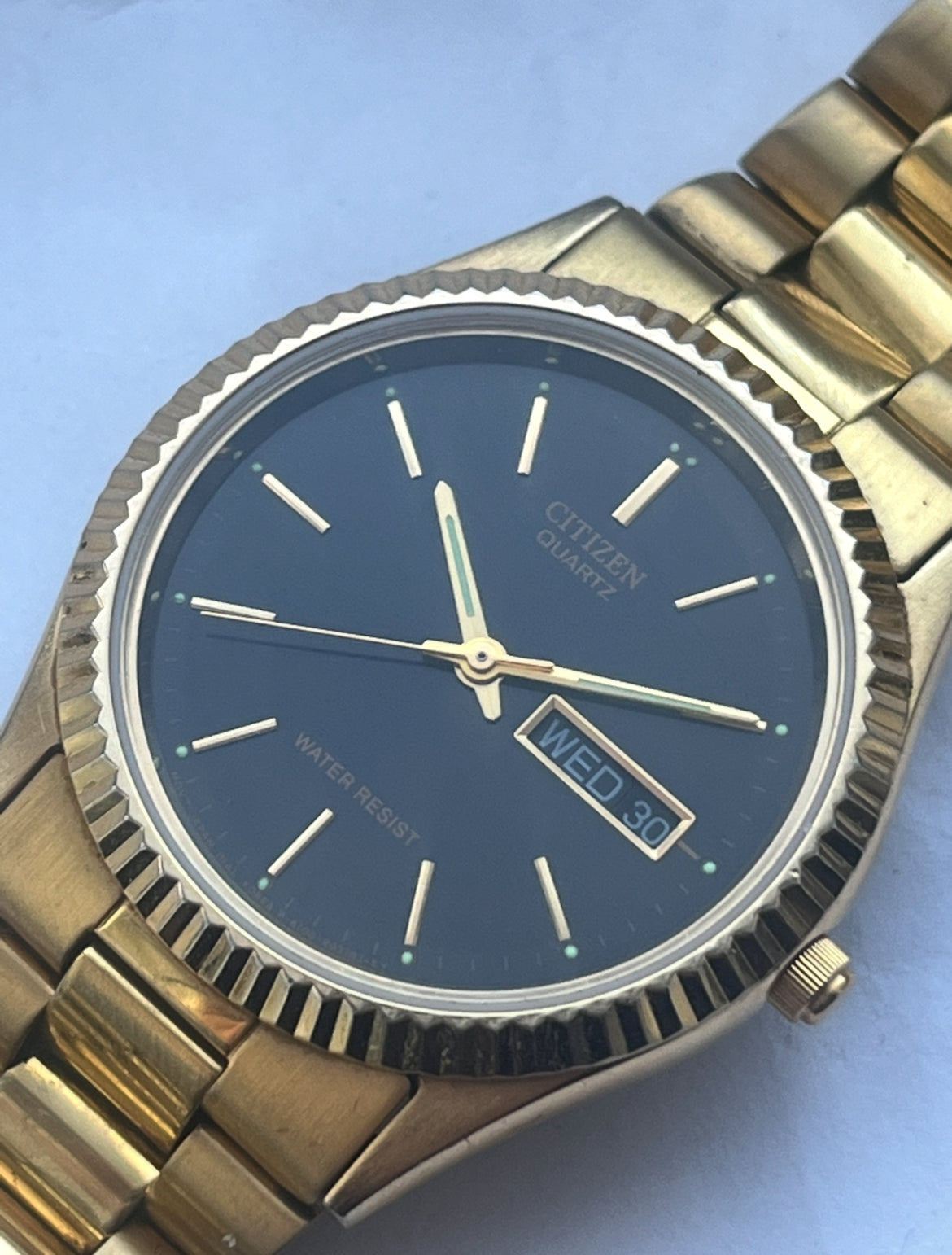 Citizen Presidential Day Date Gold-Black