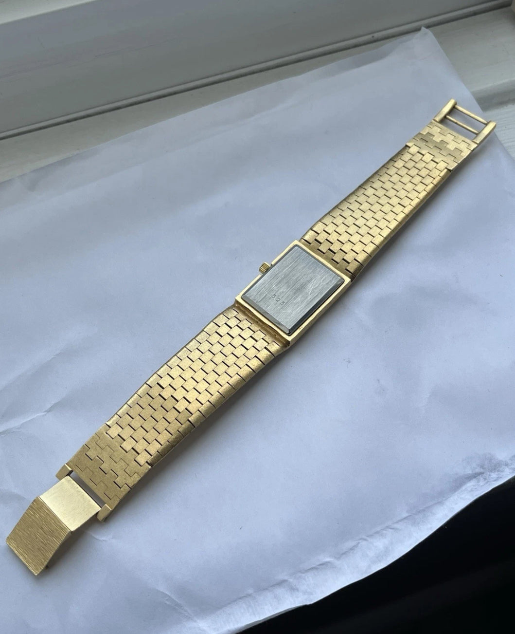 Rotary Tiger Eye 1970s BarkEffect Mechanical Watch