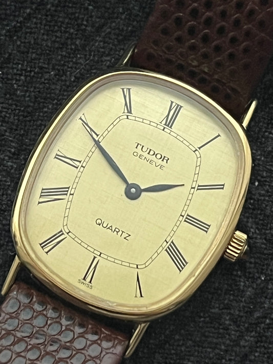 1968 Tudor Ref 9510 Gold Plated Tank