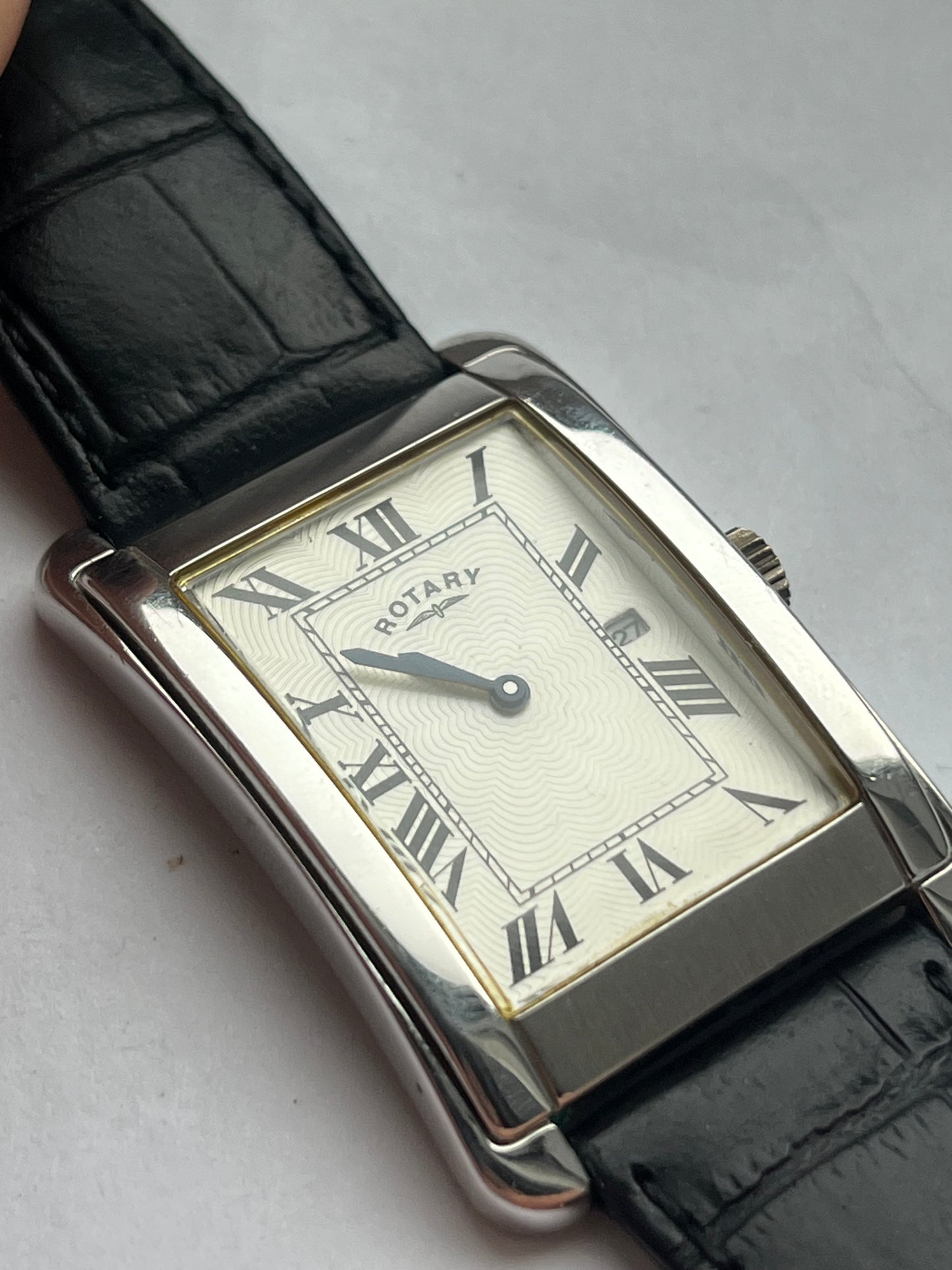 Rotary Tank Savannah Silver Roman Numeral