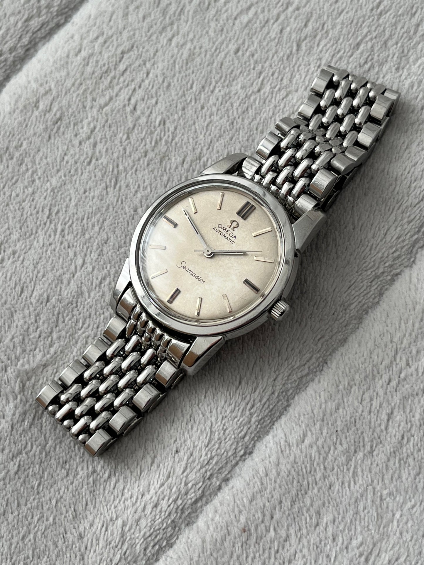 Omega Seamaster Automatic Bead Of Rice Bracelet 552