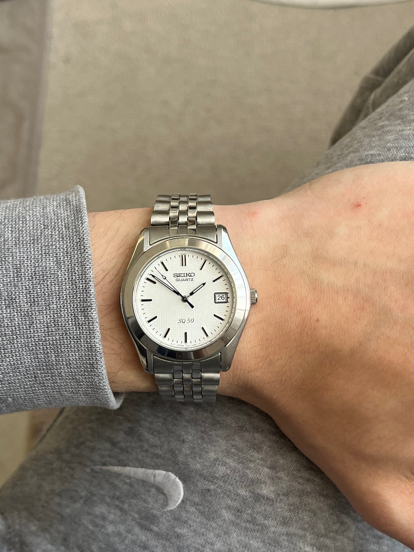 Seiko SQ50 Jubilee Bracelet