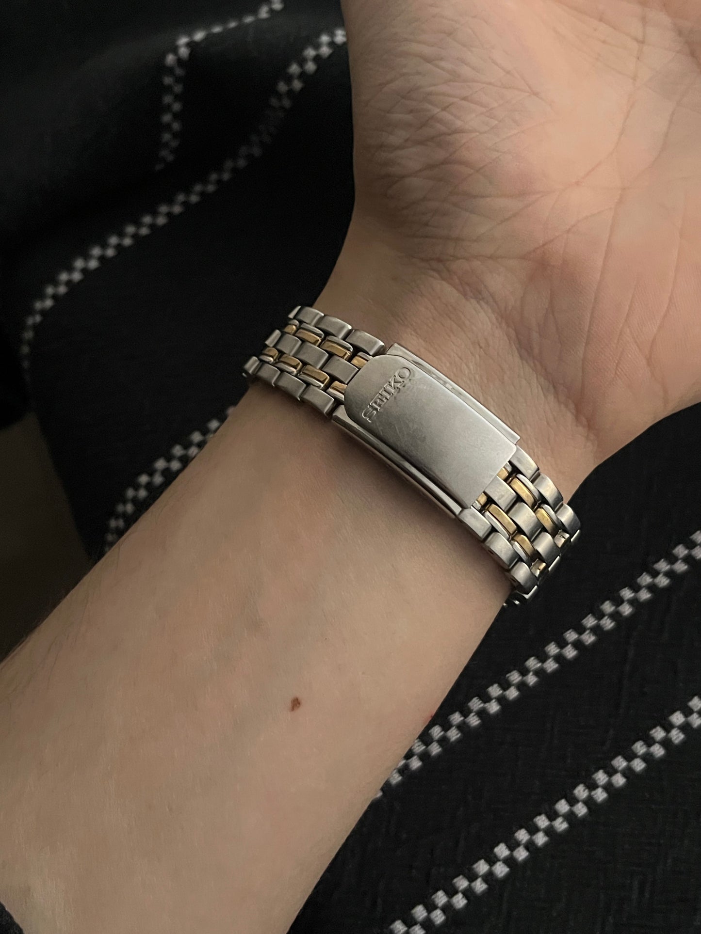 Seiko Day Date 7N43-7A50 Stainless Steel