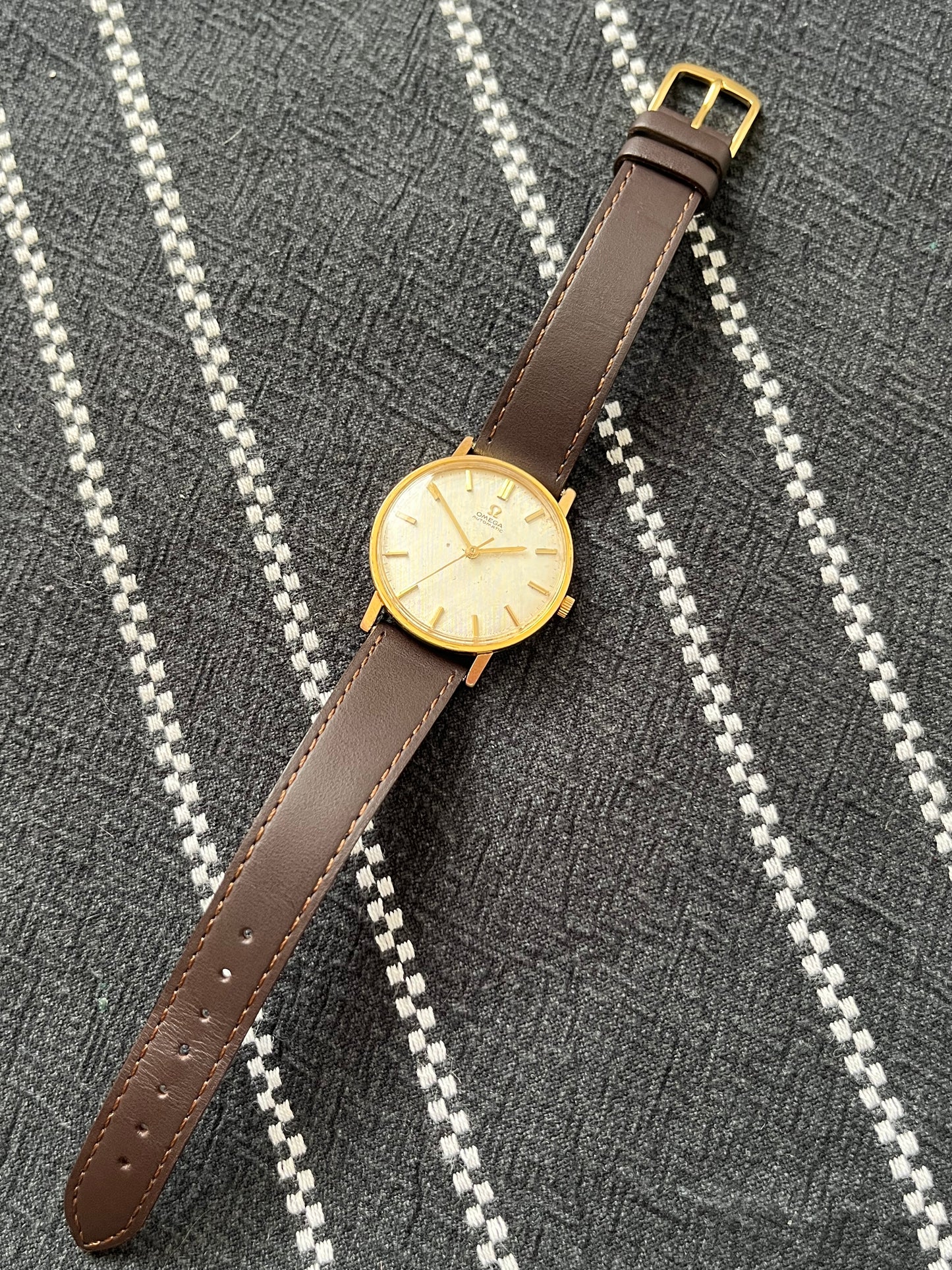 Omega Automatic Linen Dial