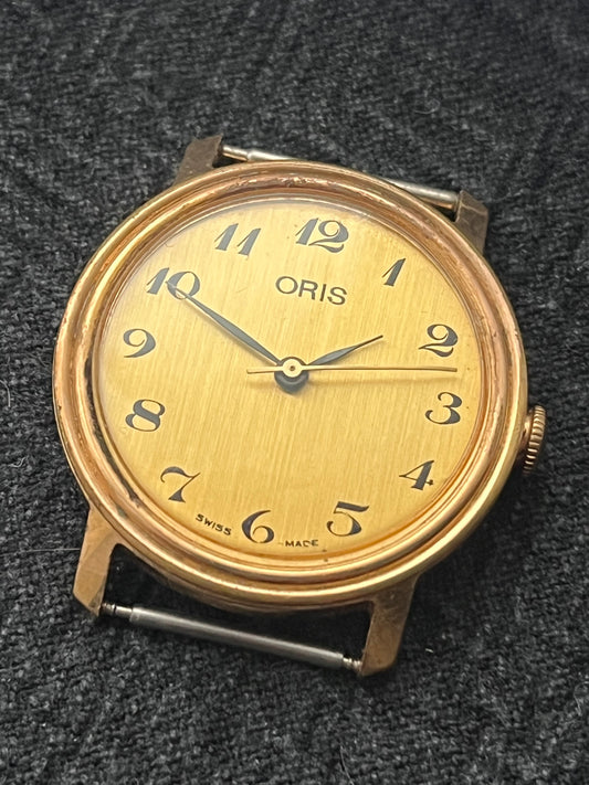 Oris Mechanical Easy Reader Gold Plated