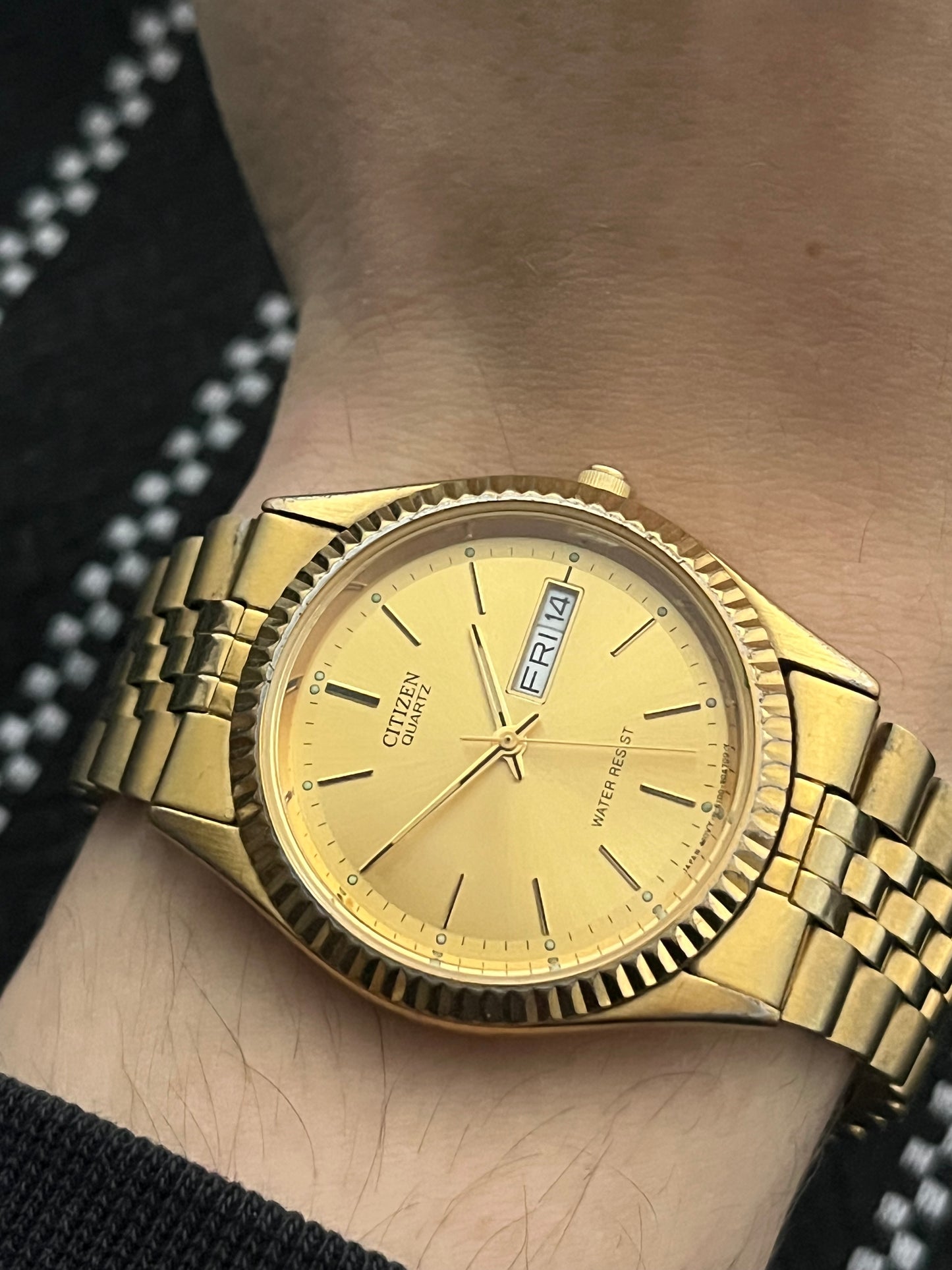 Citizen Presidential Day Date Gold Plated