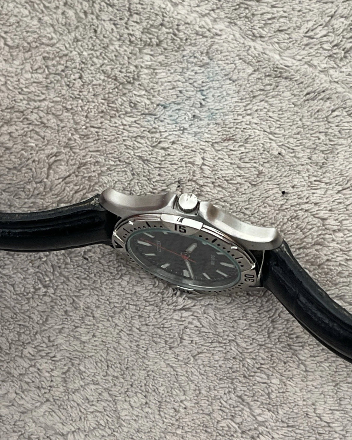 Citizen Diver WR100 Silver-Black