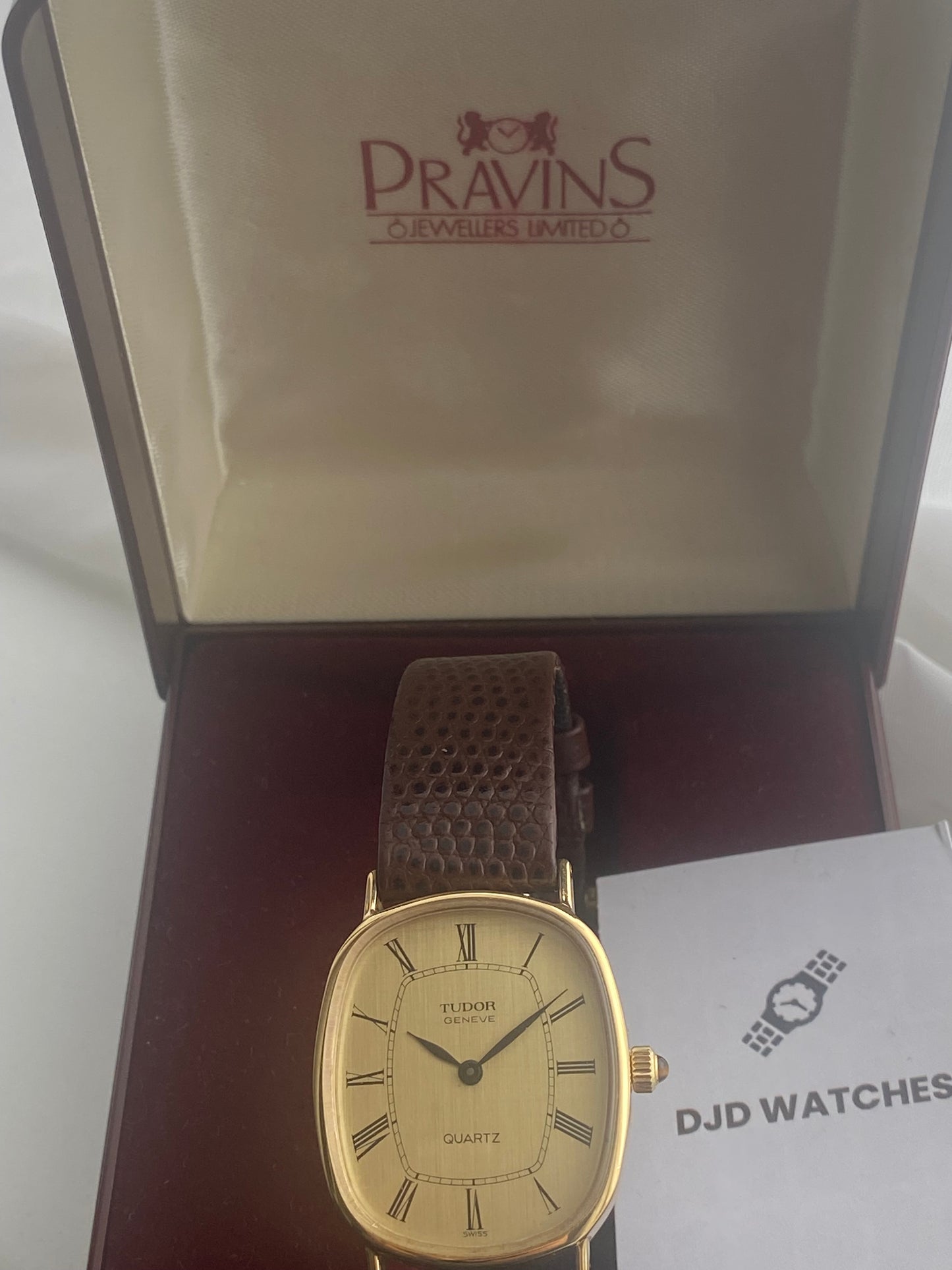 1968 Tudor Ref 9510 Gold Plated Tank