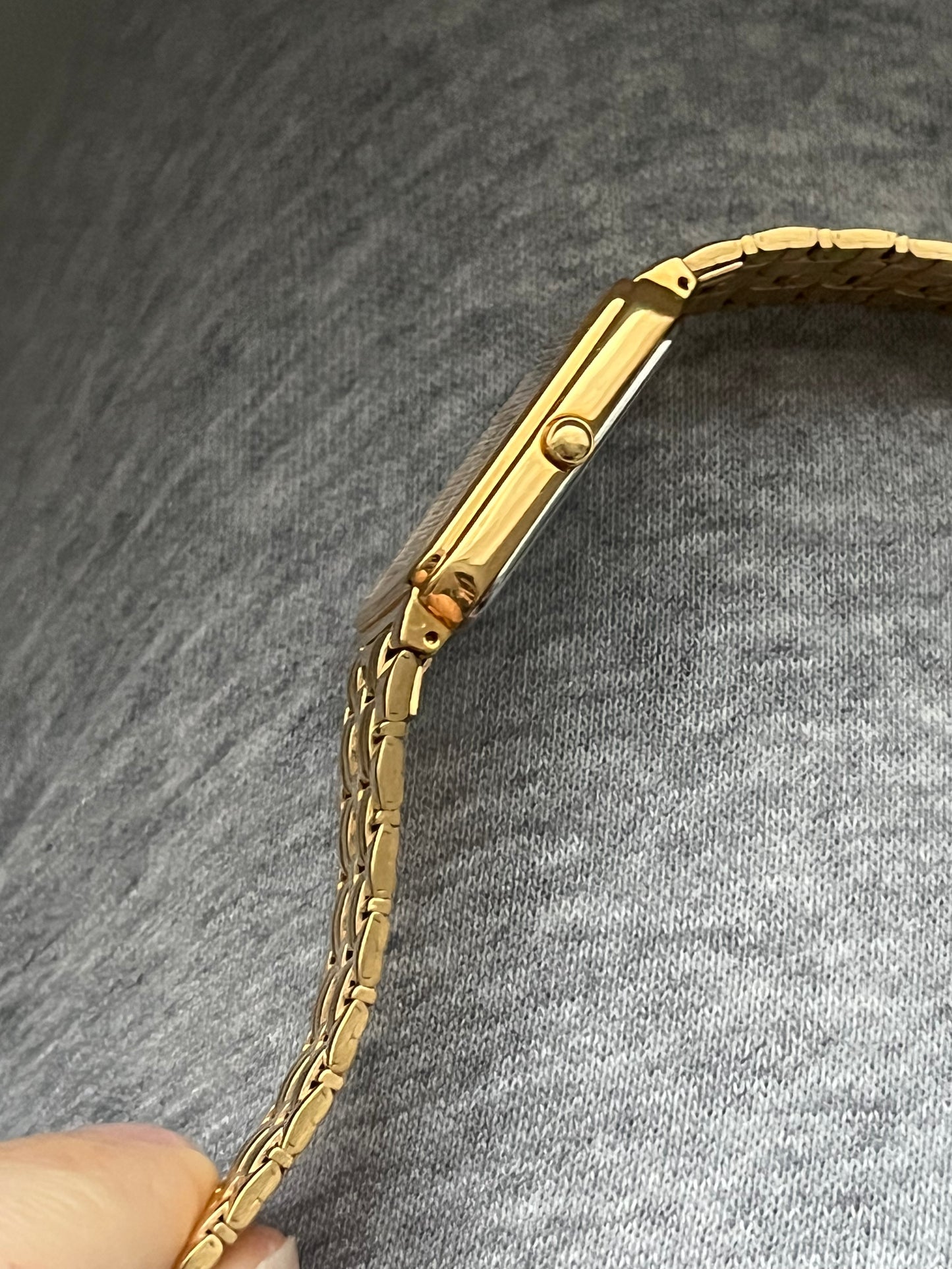 Seiko Tank Gold Plated 7N22-5091