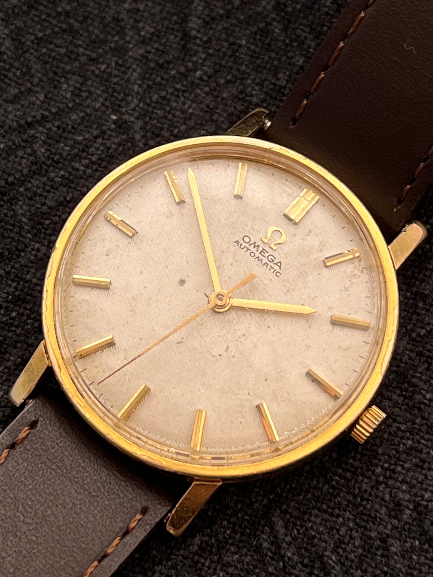 Omega Automatic Linen Dial