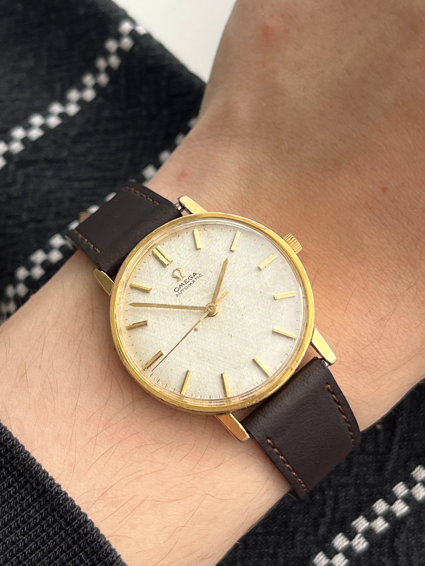 Omega Automatic Linen Dial