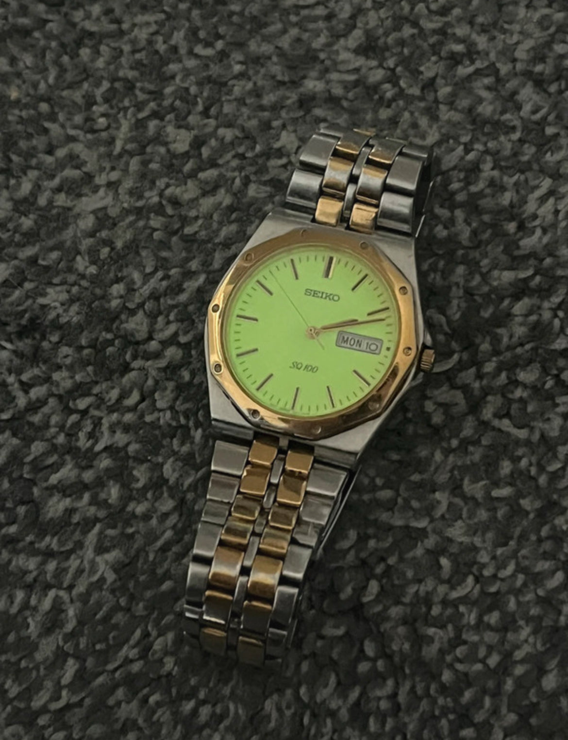 Seiko Royal Oak Day Date 7N43-8B10 SQ100 From 1995