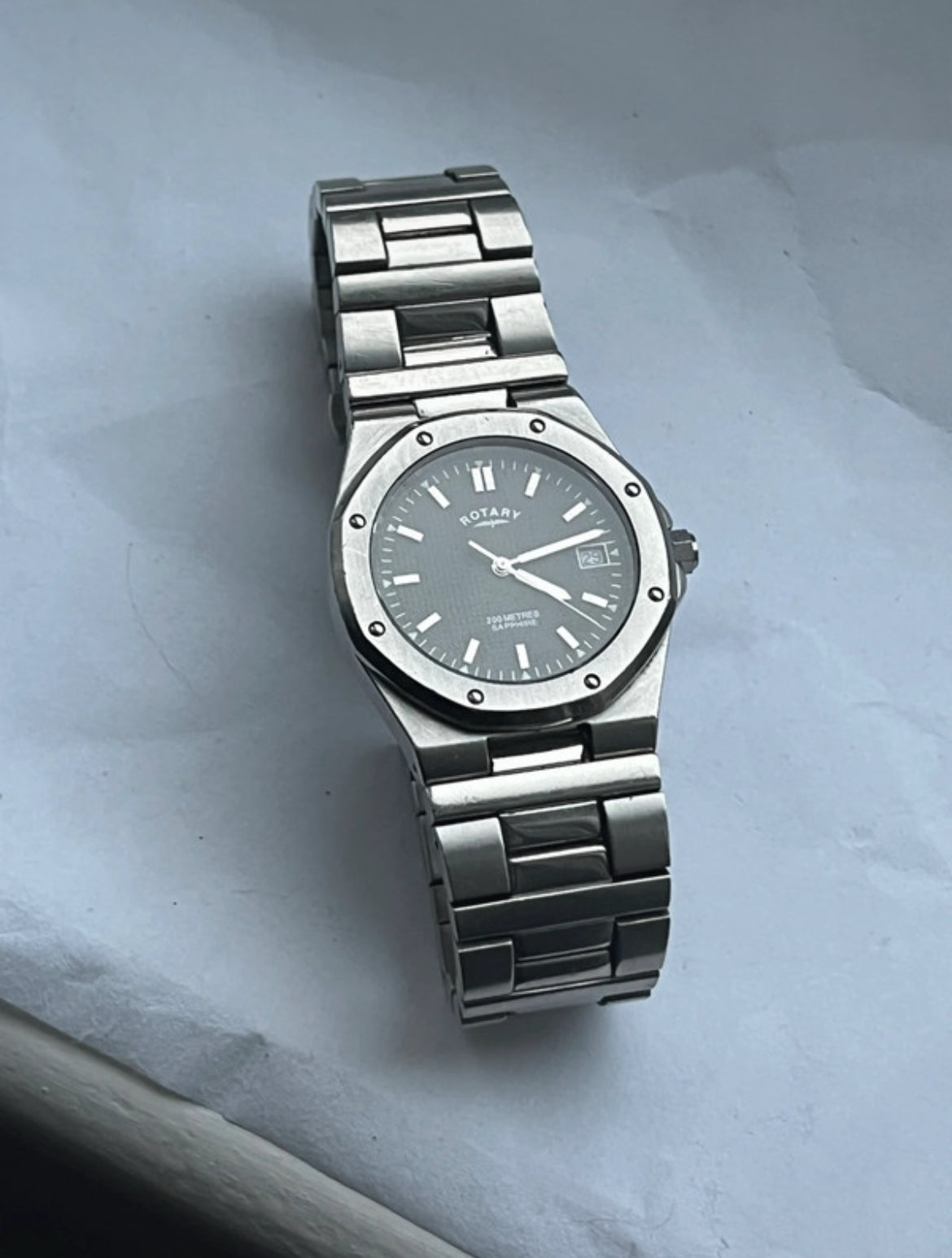 Rotary Royal Oak Sapphire Stainless Steel