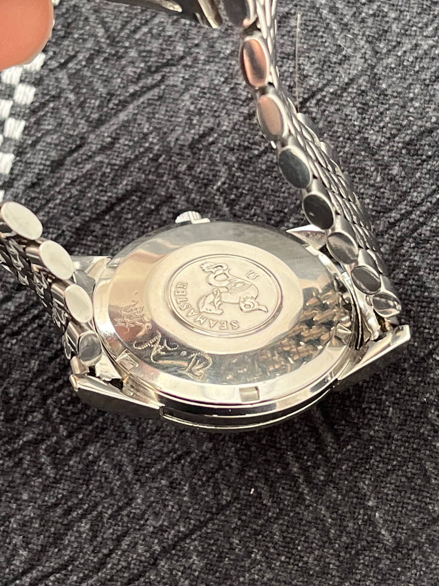 Omega Seamaster Automatic Bead Of Rice Bracelet 552