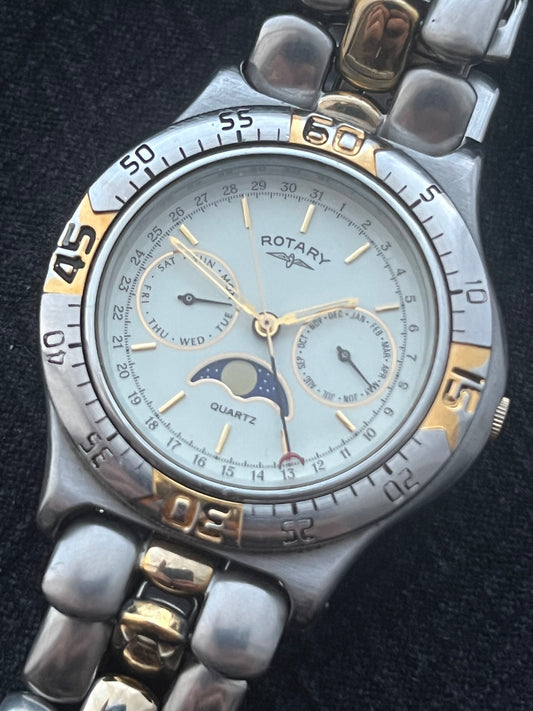 Rotary MoonPhase Triple Date From 1990