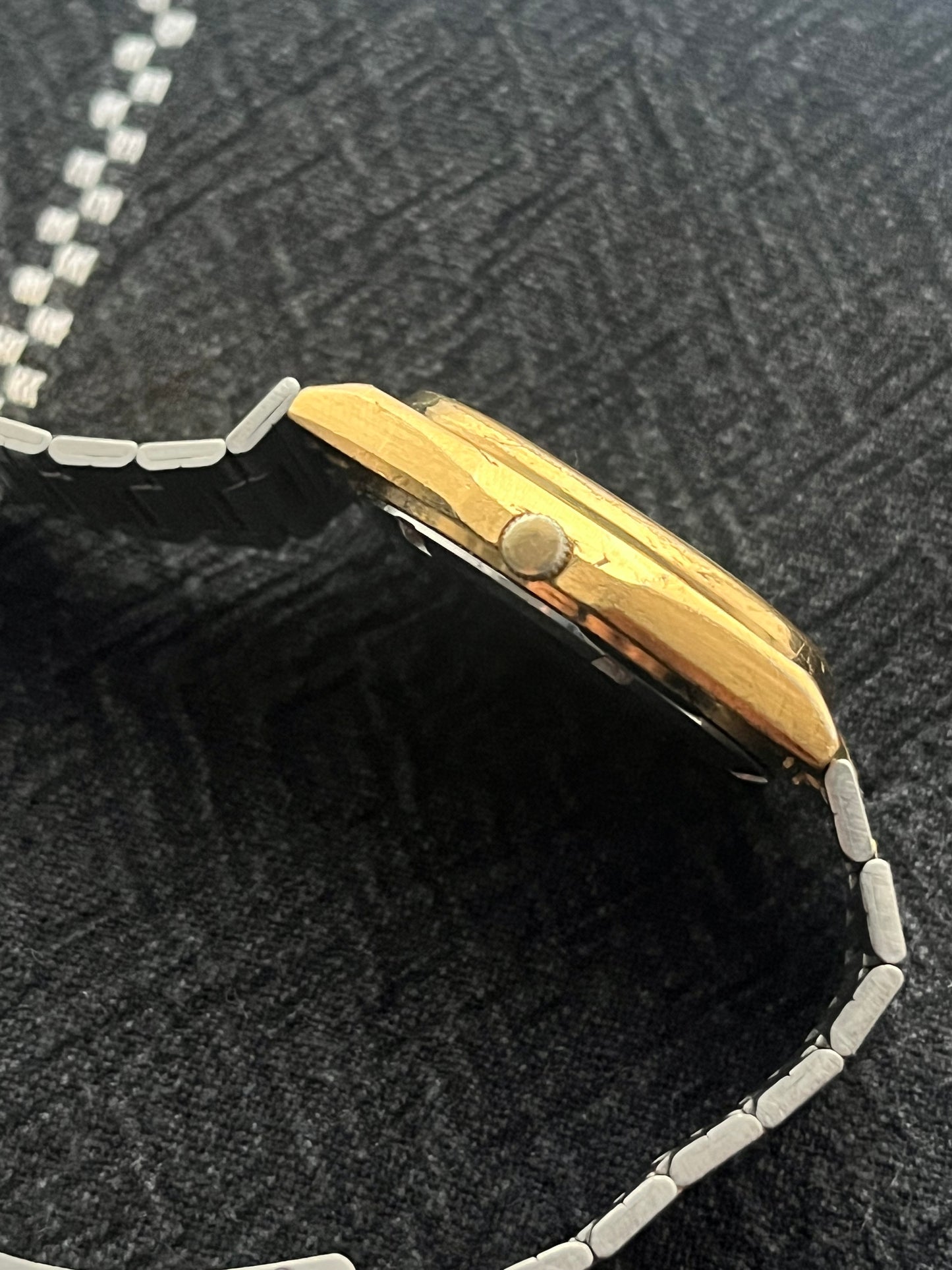 Seiko Tank Day Date From 1990 7126-5000