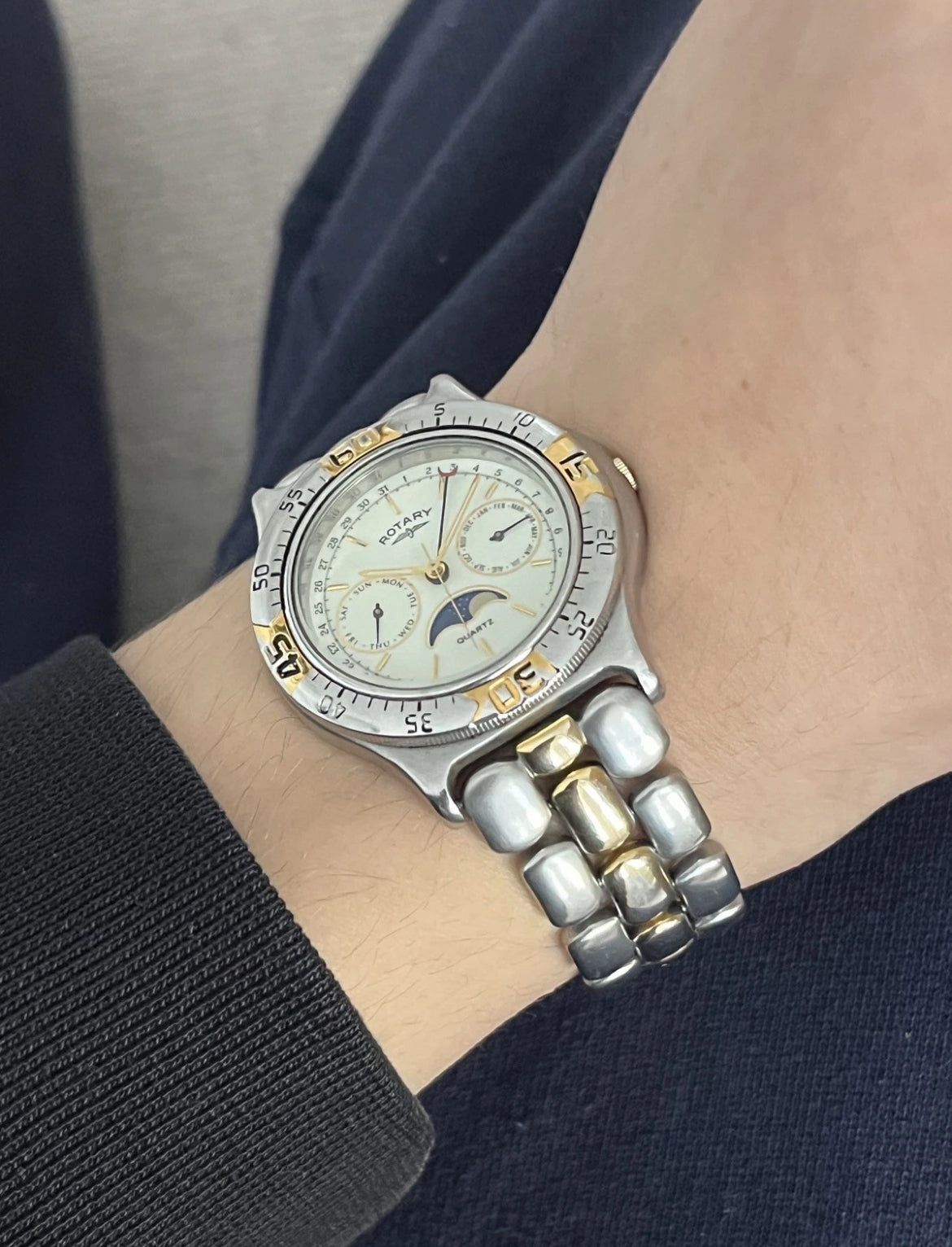 Rotary MoonPhase Triple Date From 1990