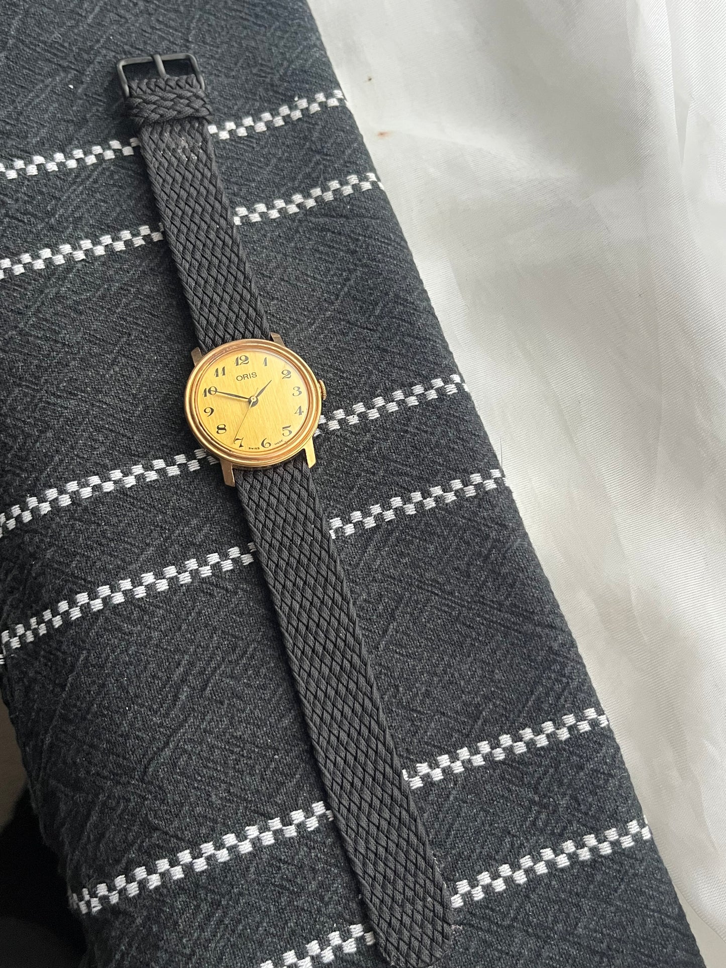 Oris Mechanical Easy Reader Gold Plated