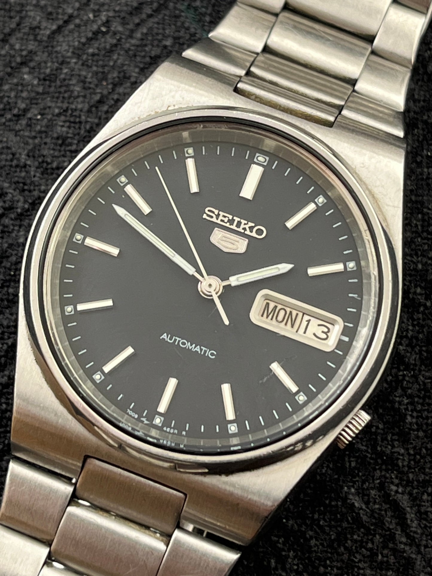 Seiko 5 Automatic Blue-Silver 7009-3130