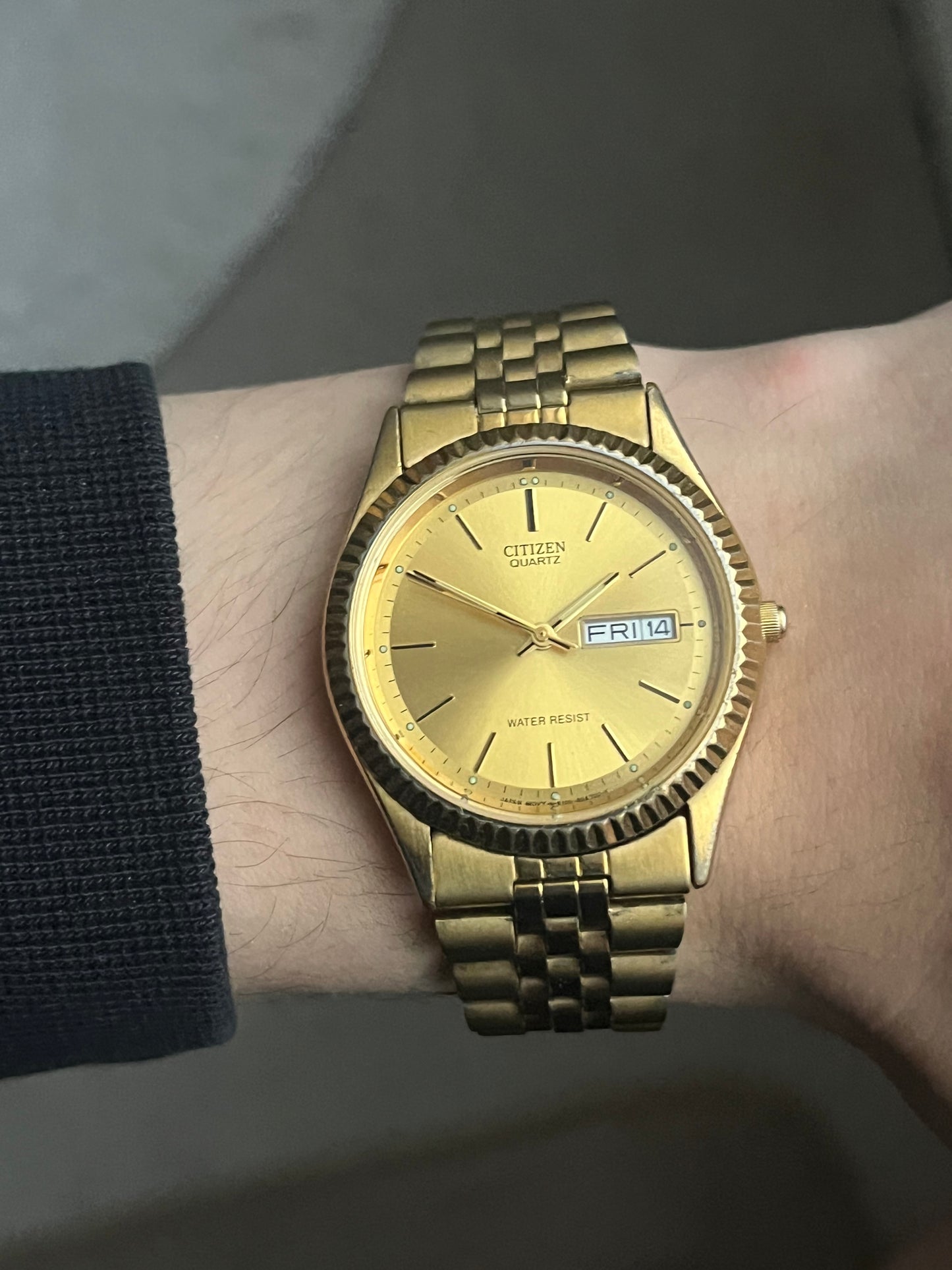 Citizen Presidential Day Date Gold Plated