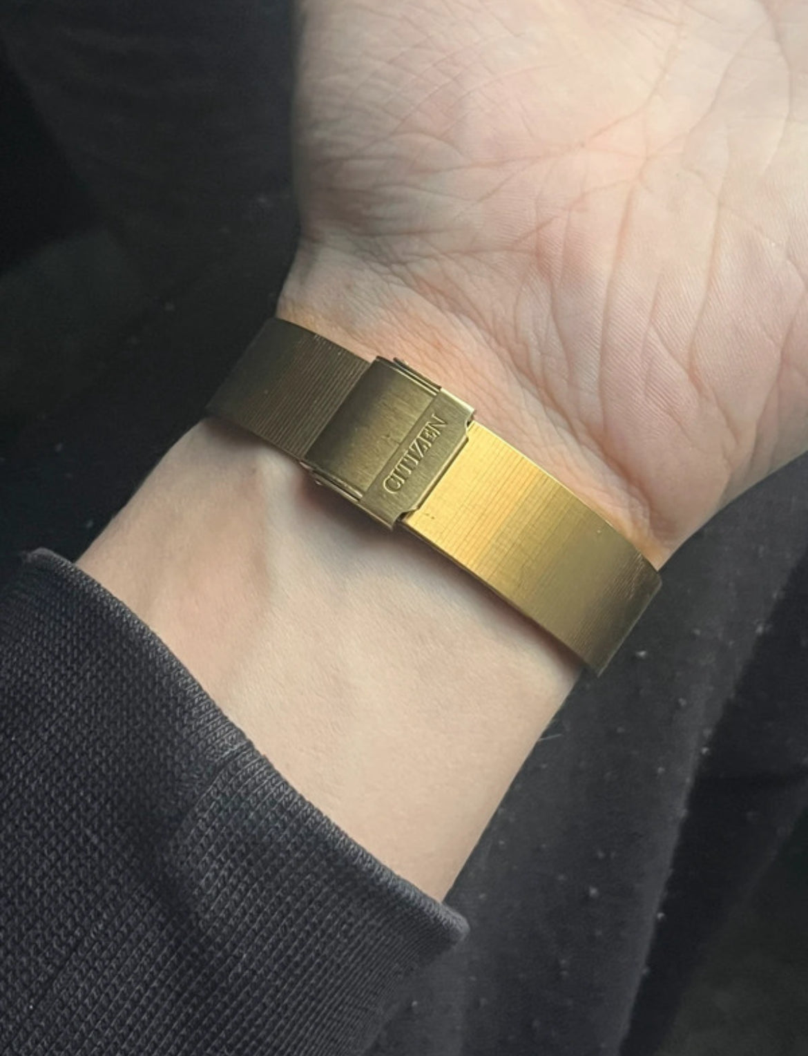 Citizen Tank Classic Gold-Black 4031-490142